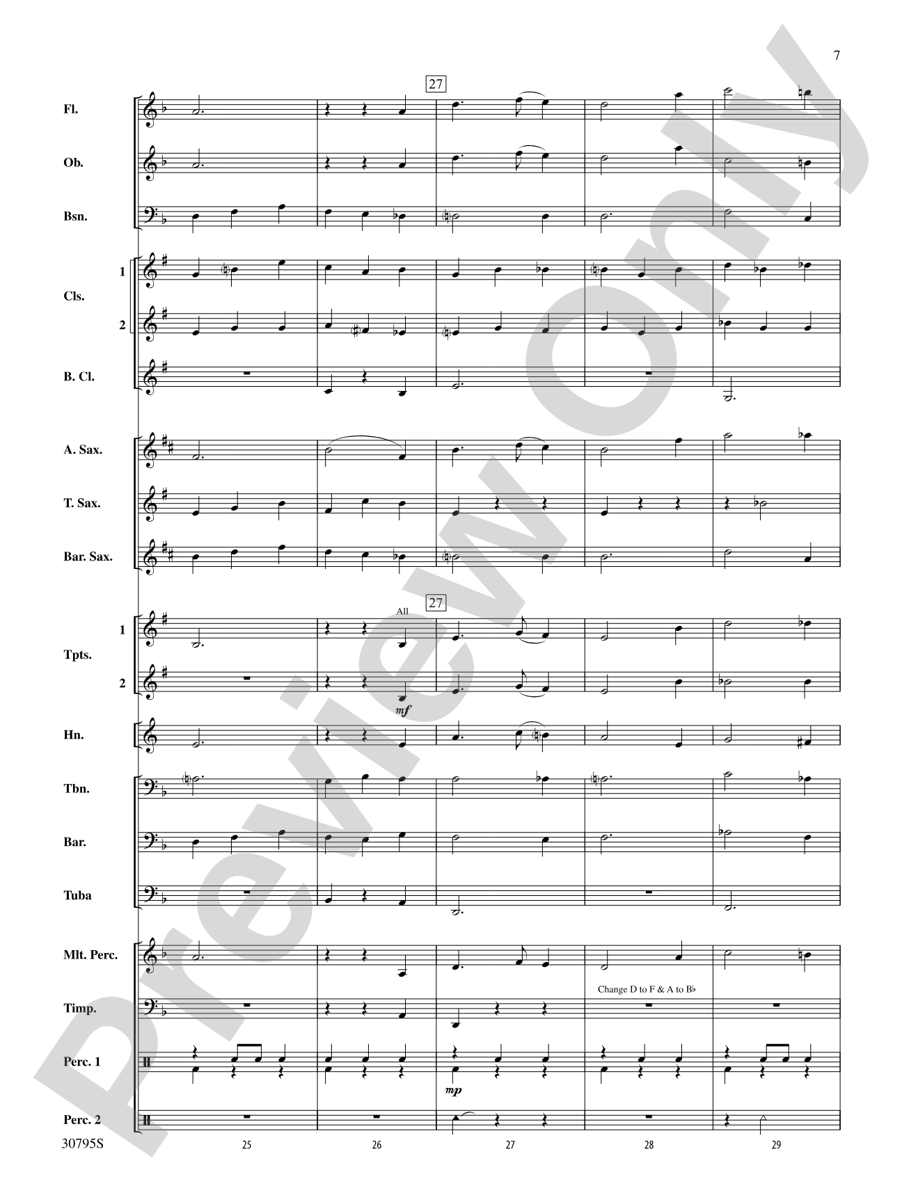 Harry Potter and the Half-Blood Prince, Selections from: Concert Band Conductor Score & Parts