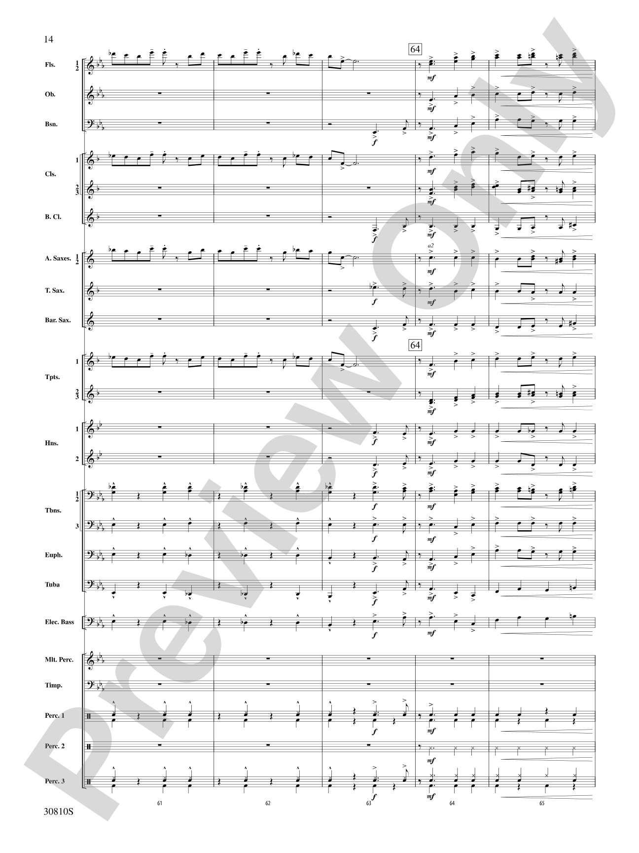 A Tribute to Gershwin: Concert Band Conductor Score & Parts
