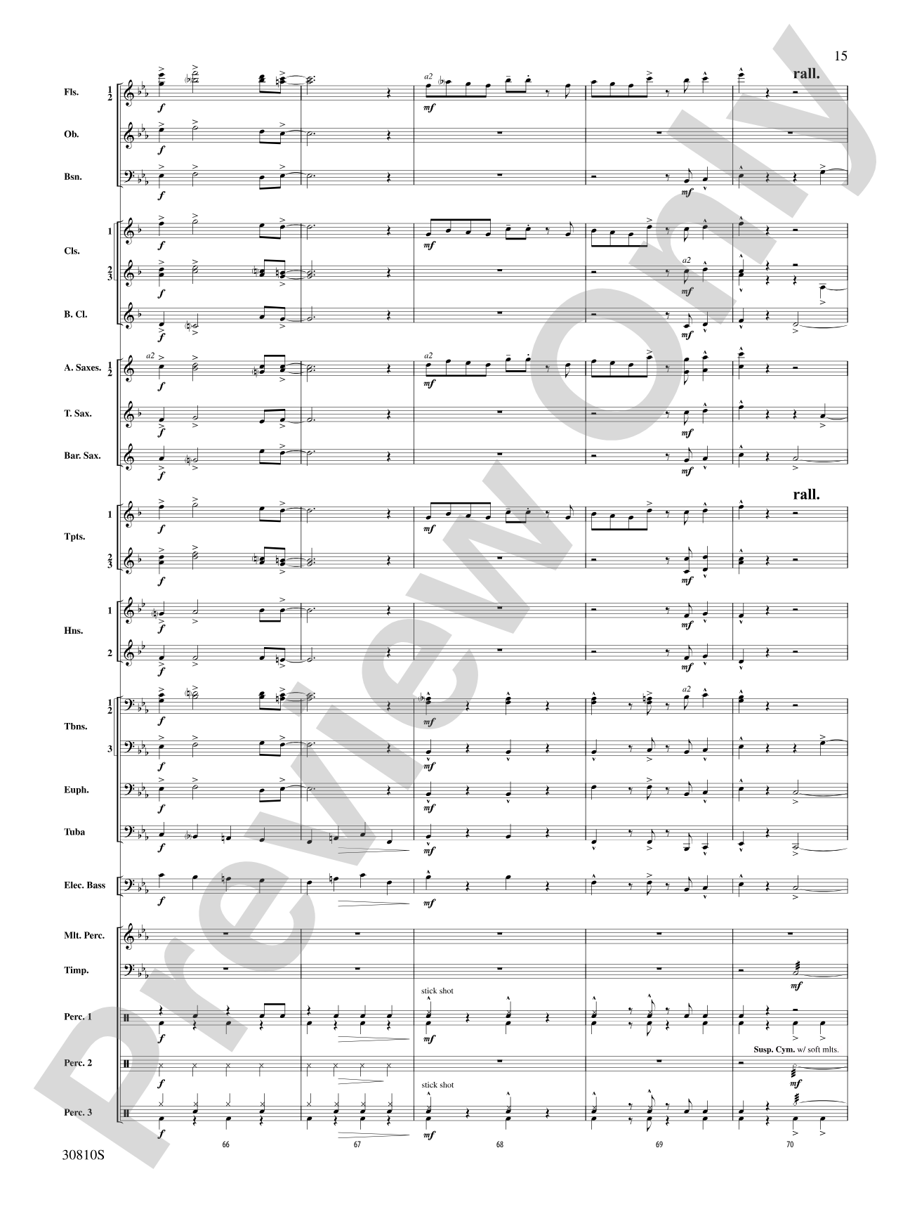 A Tribute to Gershwin: Concert Band Conductor Score & Parts