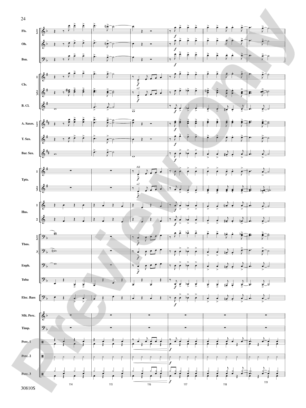 A Tribute to Gershwin: Concert Band Conductor Score & Parts