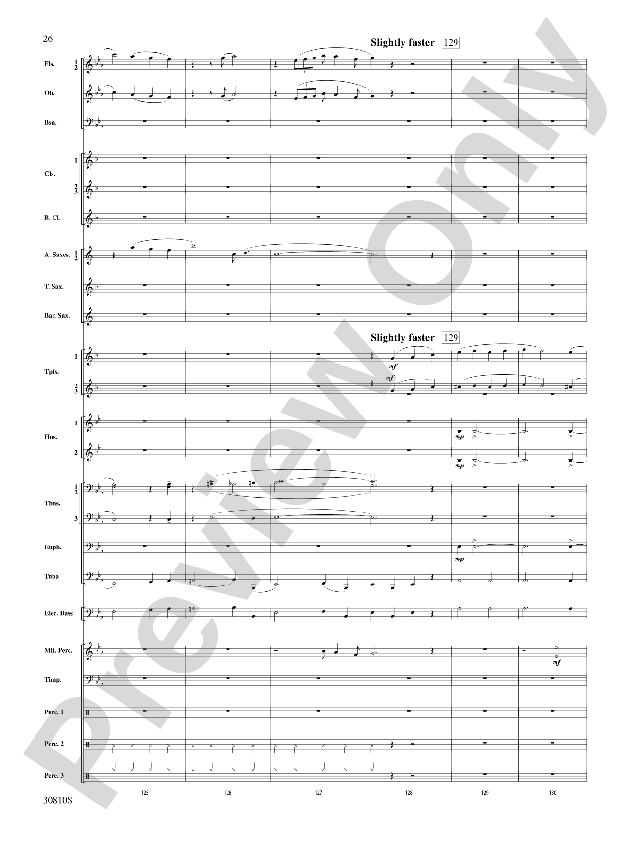 A Tribute to Gershwin: Concert Band Conductor Score & Parts