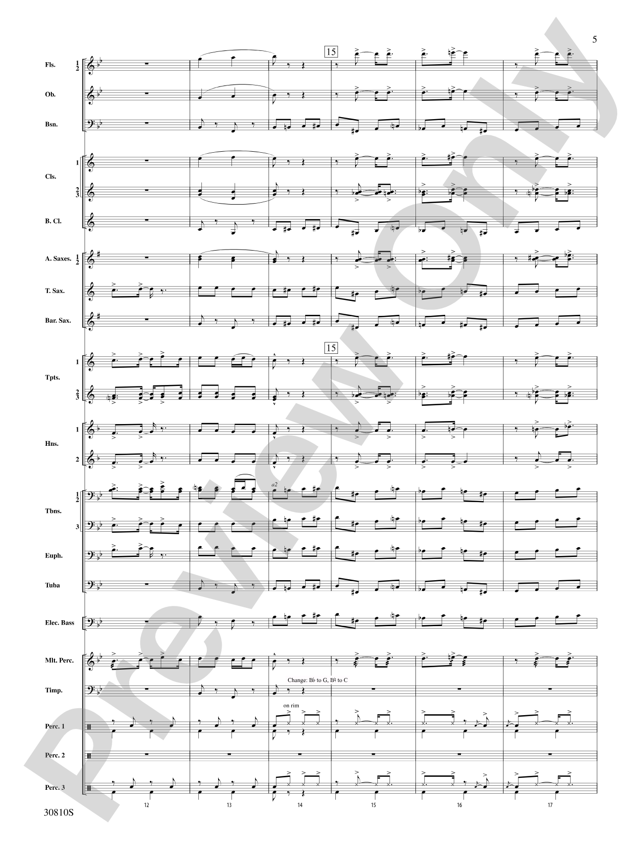 A Tribute to Gershwin: Concert Band Conductor Score & Parts