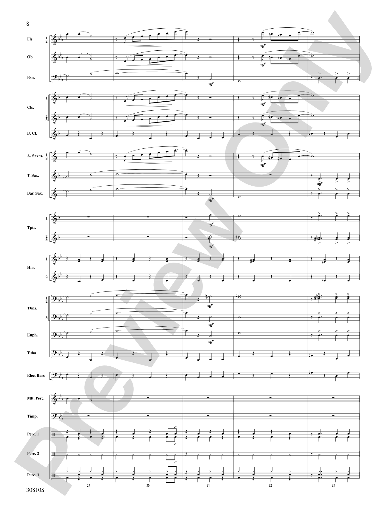 A Tribute to Gershwin: Concert Band Conductor Score & Parts