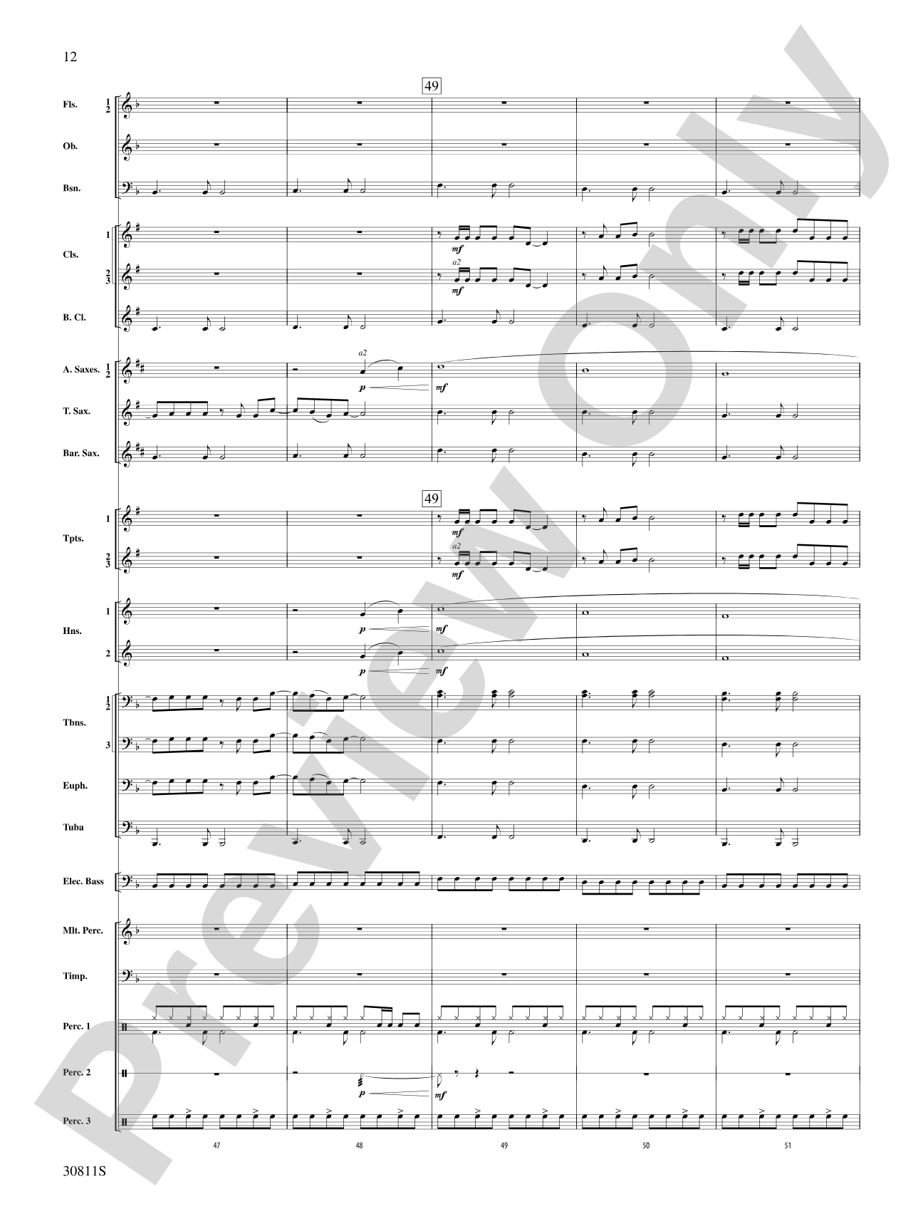 Academy Nights Remembered (The Music of Diane Warren): Concert Band Conductor Score & Parts