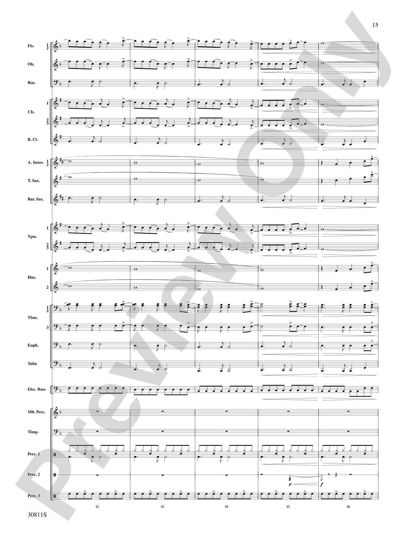Academy Nights Remembered (The Music of Diane Warren): Concert Band Conductor Score & Parts