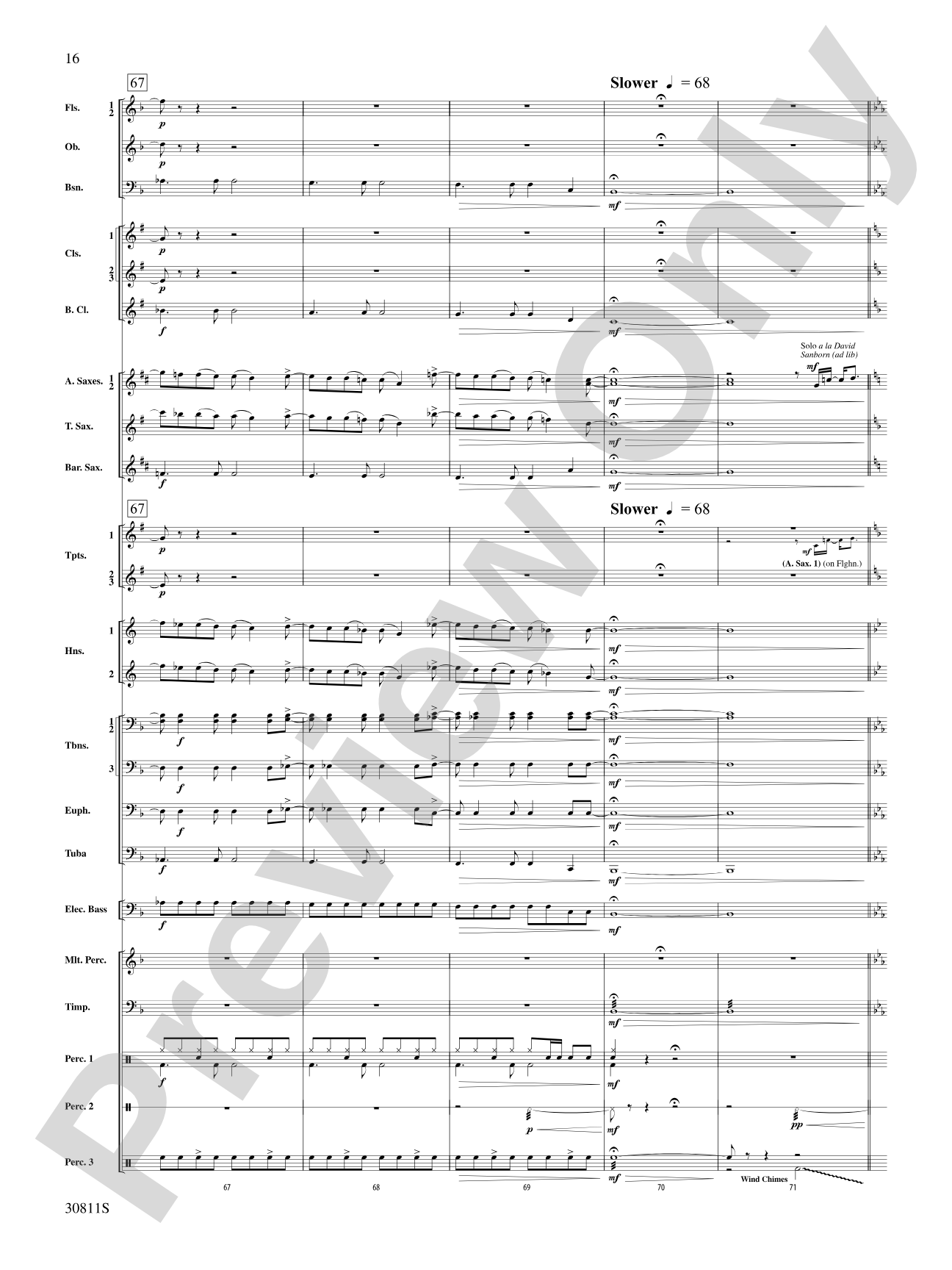 Academy Nights Remembered (The Music of Diane Warren): Concert Band Conductor Score & Parts