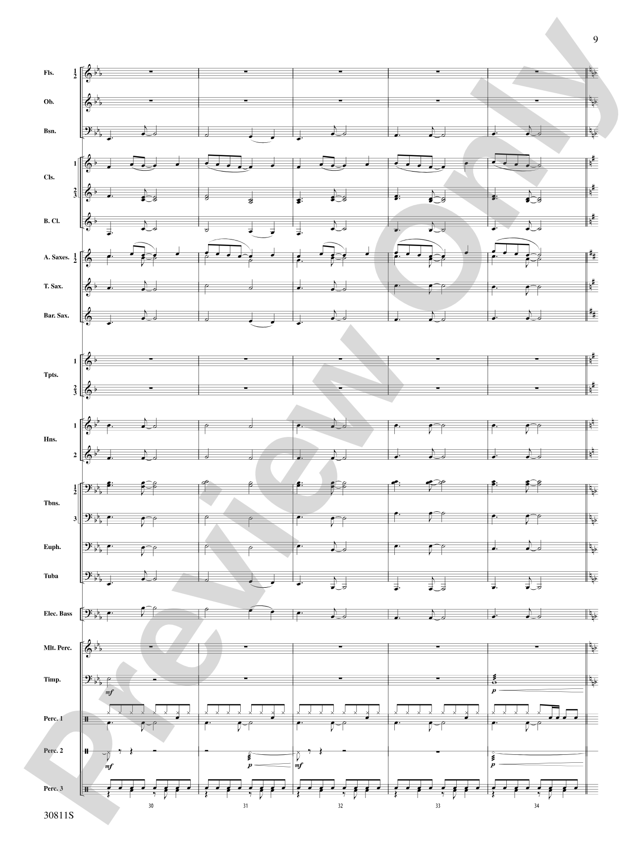 Academy Nights Remembered (The Music of Diane Warren): Concert Band Conductor Score & Parts