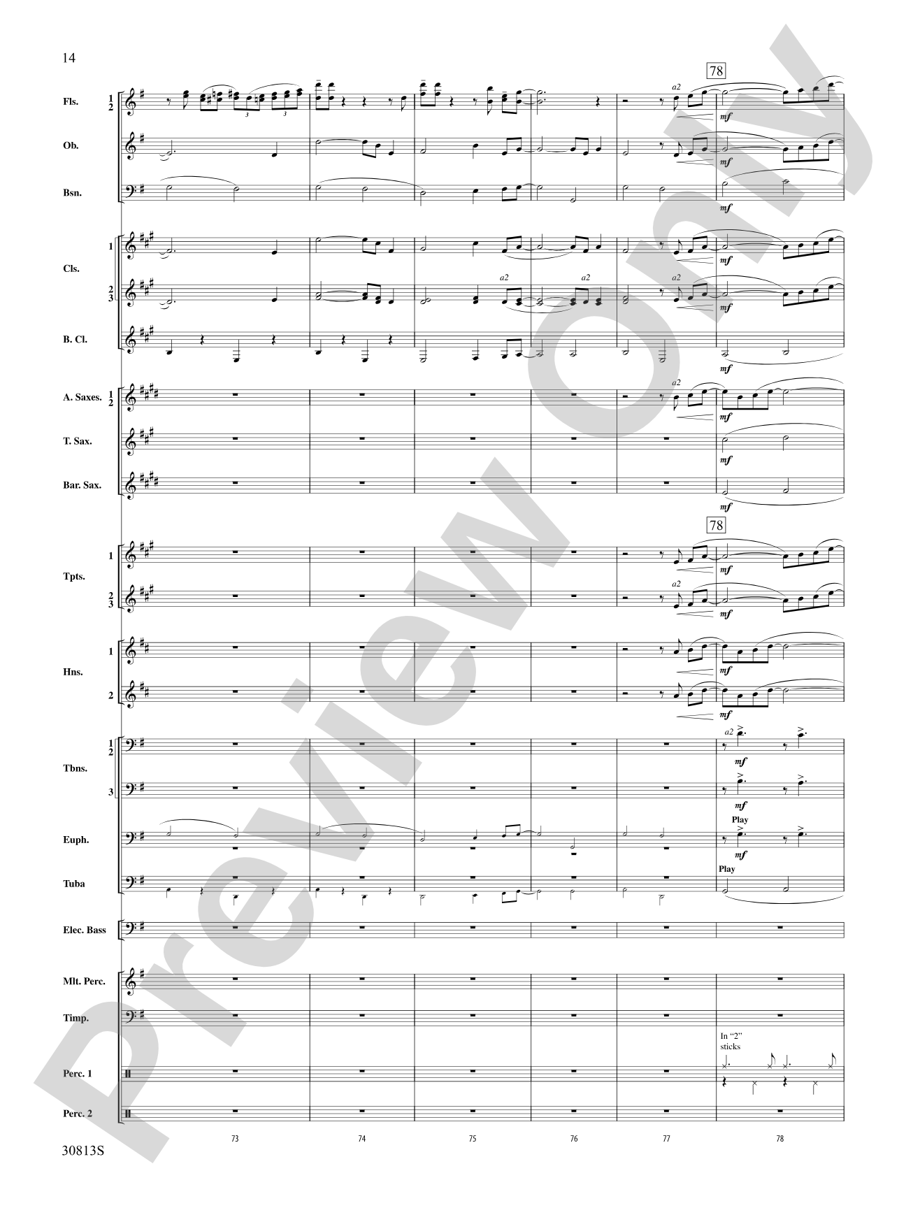 Salute to the Cinema: Concert Band Conductor Score & Parts