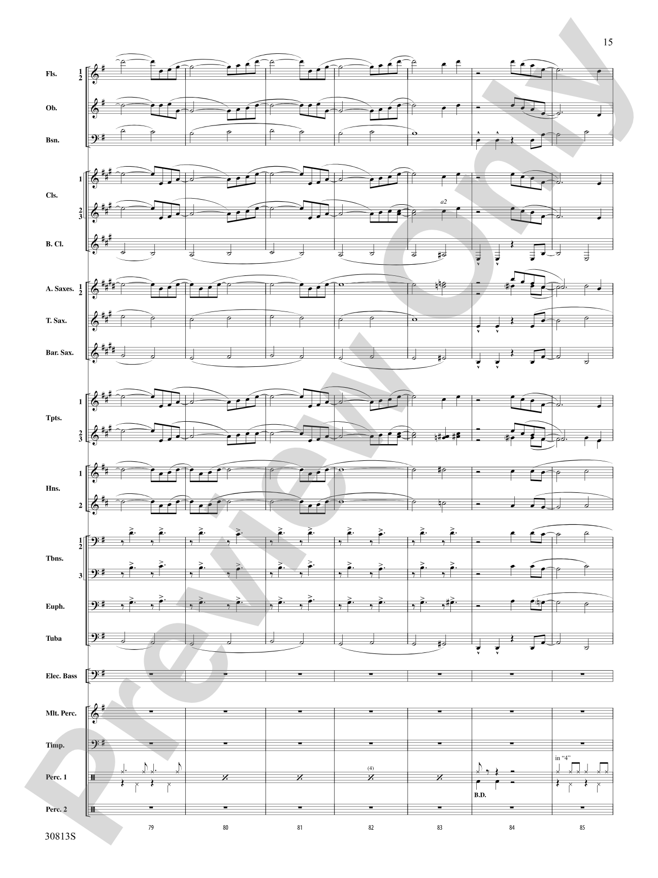 Salute to the Cinema: Concert Band Conductor Score & Parts