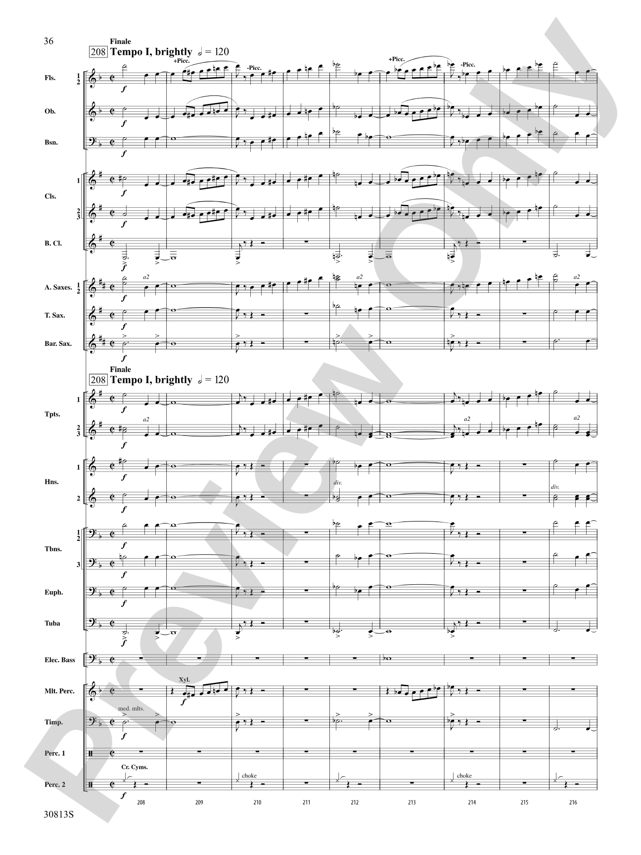 Salute to the Cinema: Concert Band Conductor Score & Parts