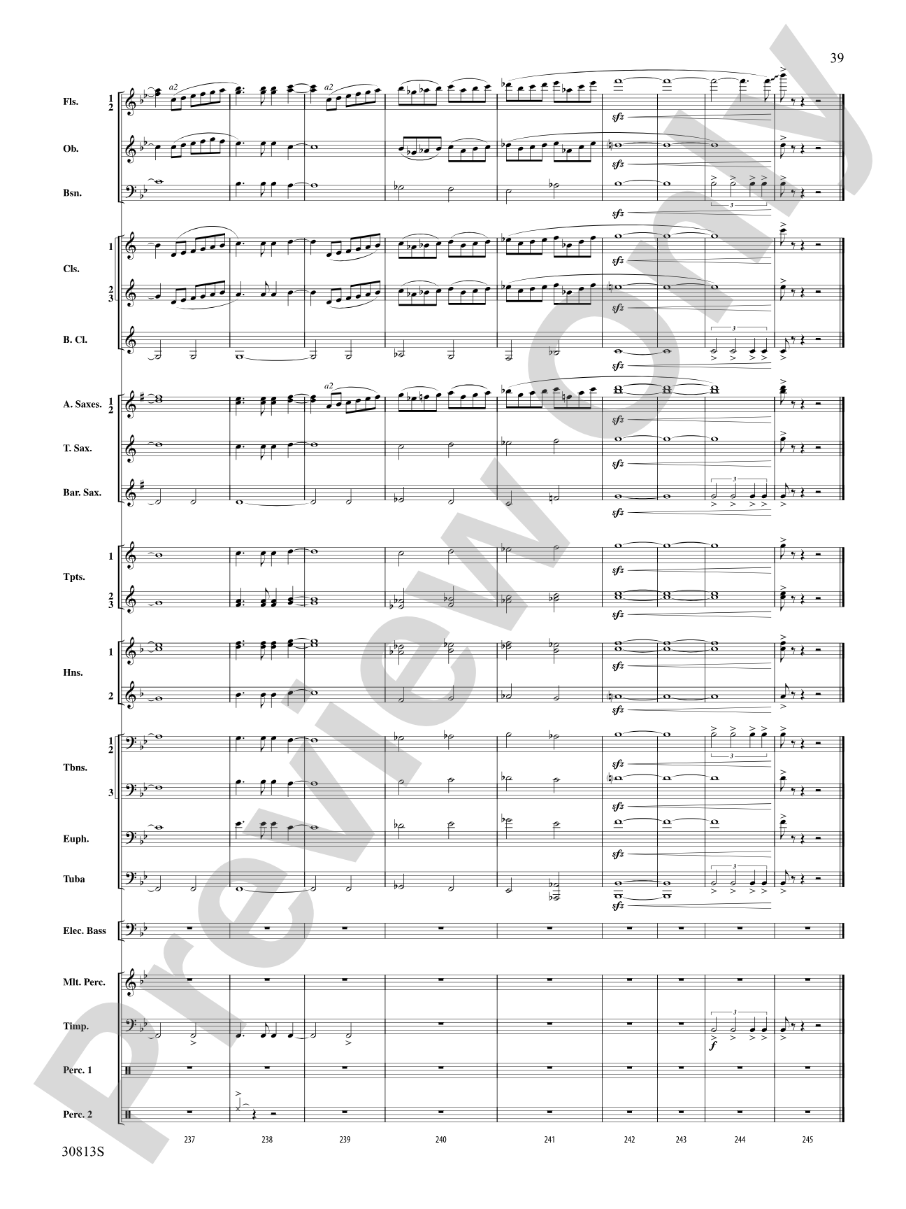 Salute to the Cinema: Concert Band Conductor Score & Parts