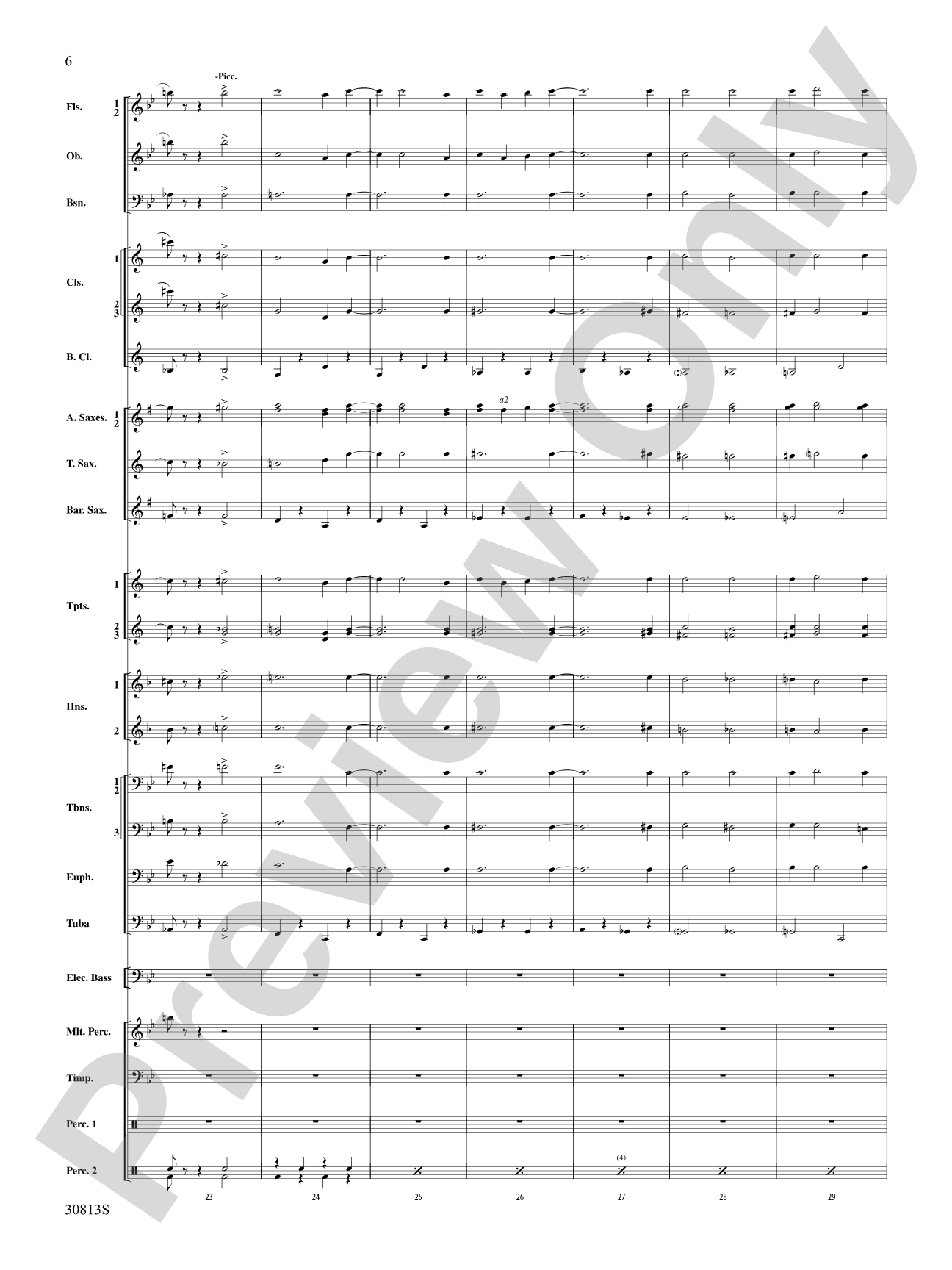 Salute to the Cinema: Concert Band Conductor Score & Parts