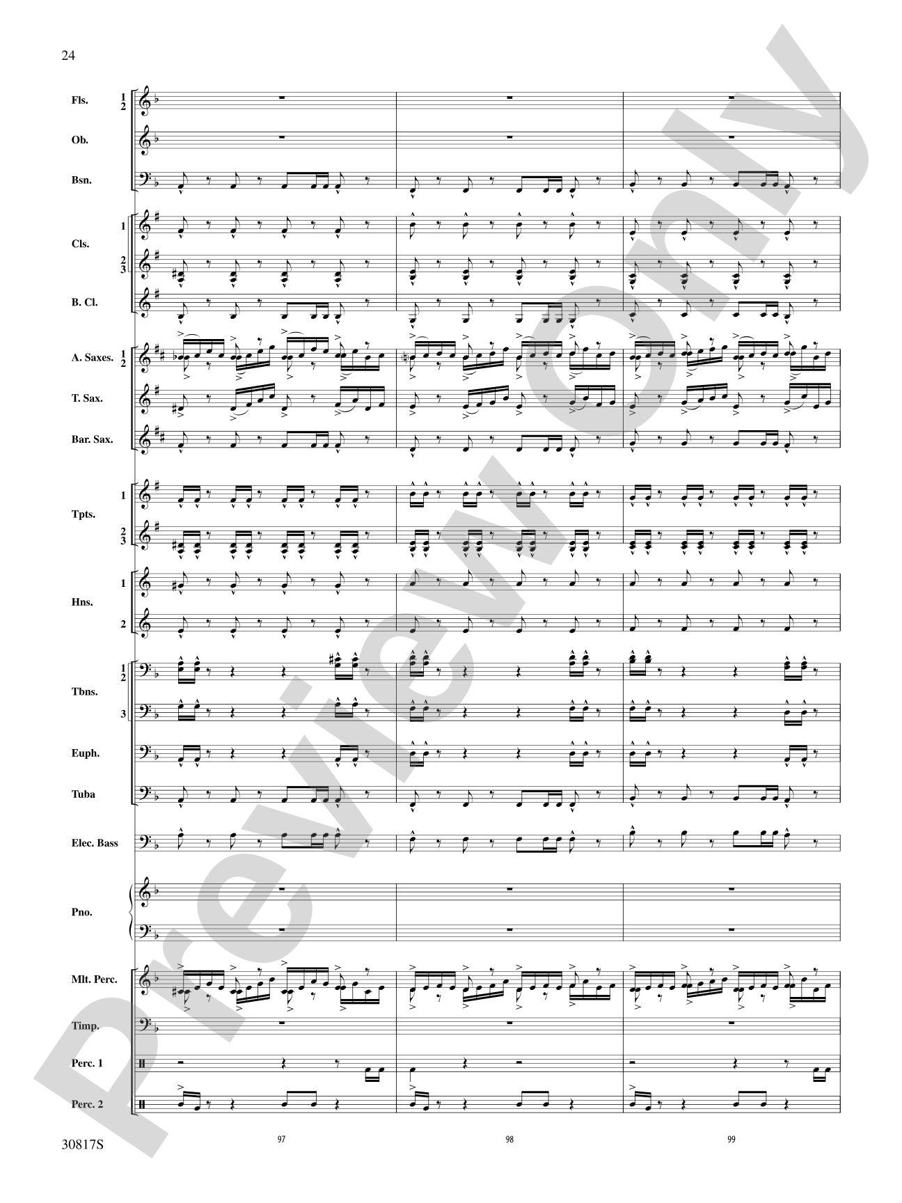 The Dark Knight, Suite from: Concert Band Conductor Score & Parts