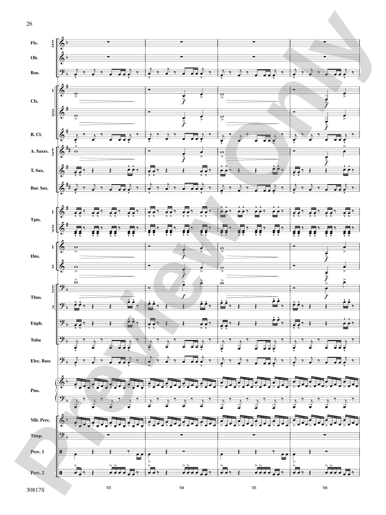 The Dark Knight, Suite from: Concert Band Conductor Score & Parts