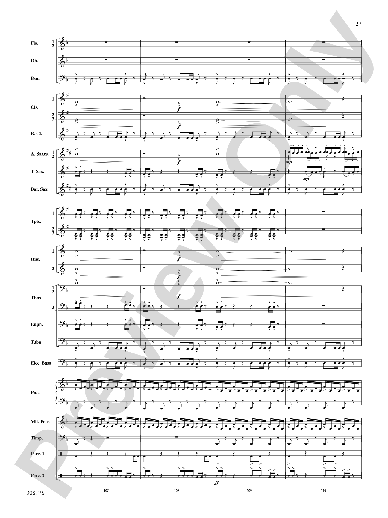 The Dark Knight, Suite from: Concert Band Conductor Score & Parts