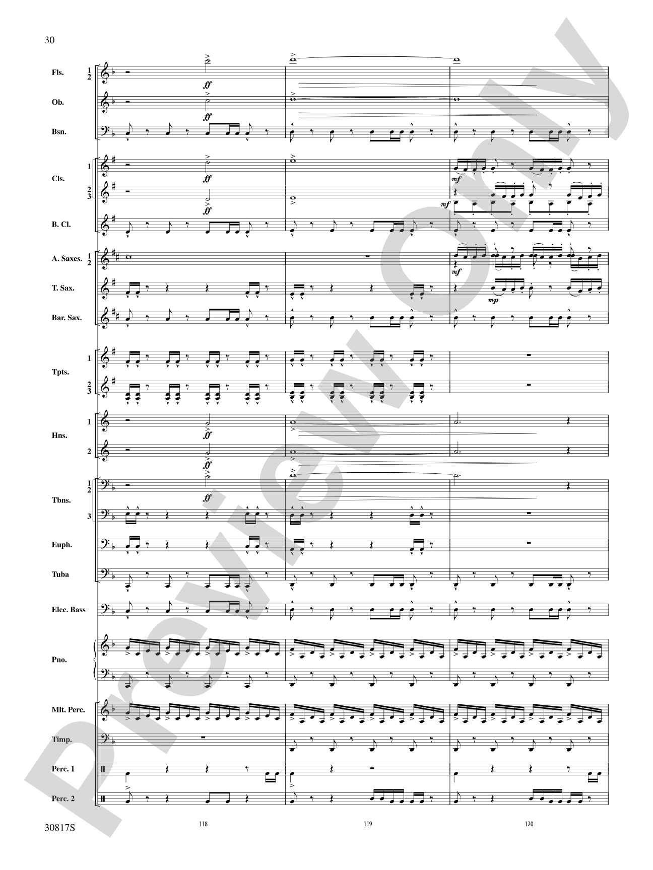The Dark Knight, Suite from: Concert Band Conductor Score & Parts