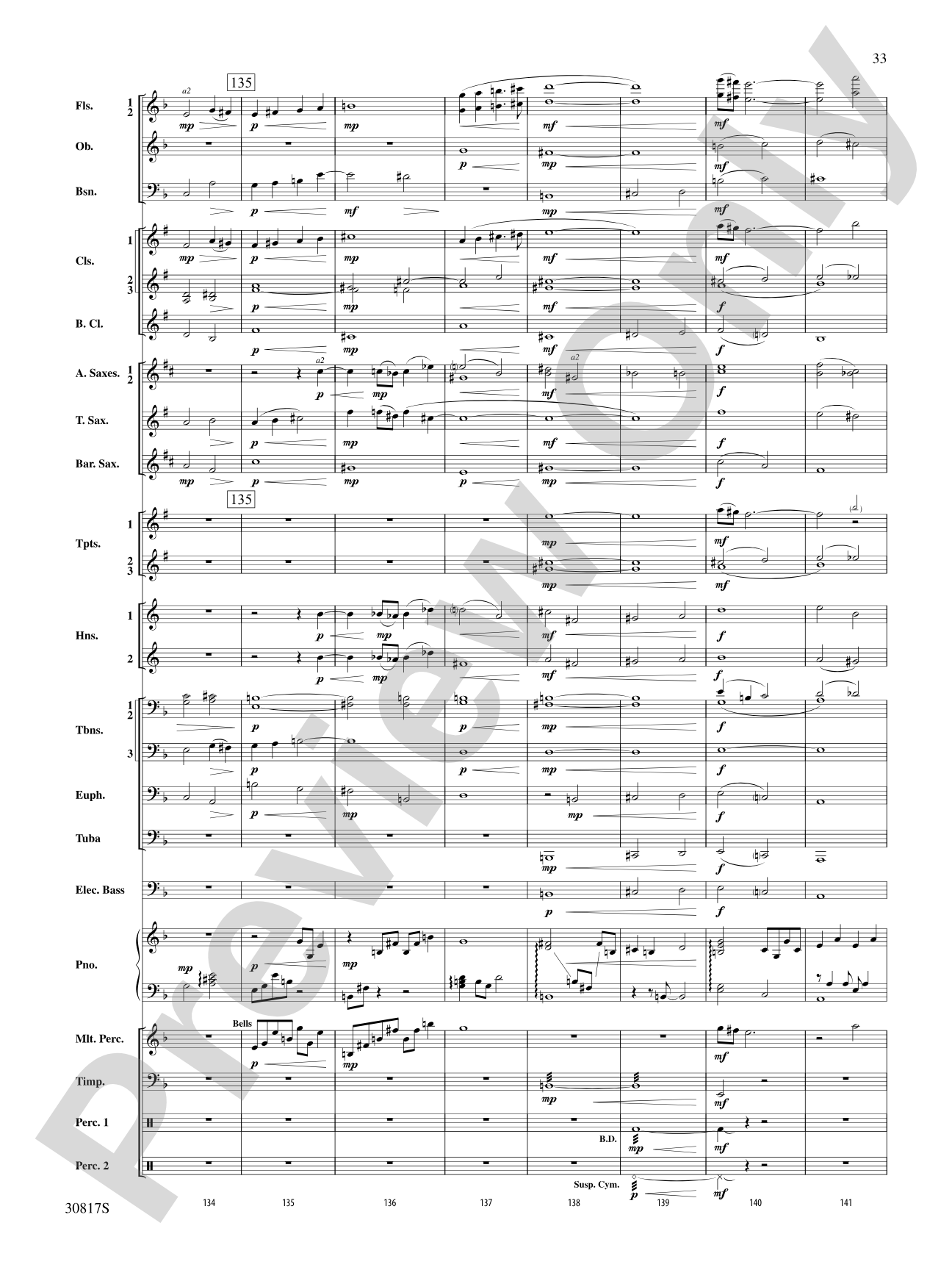The Dark Knight, Suite from: Concert Band Conductor Score & Parts