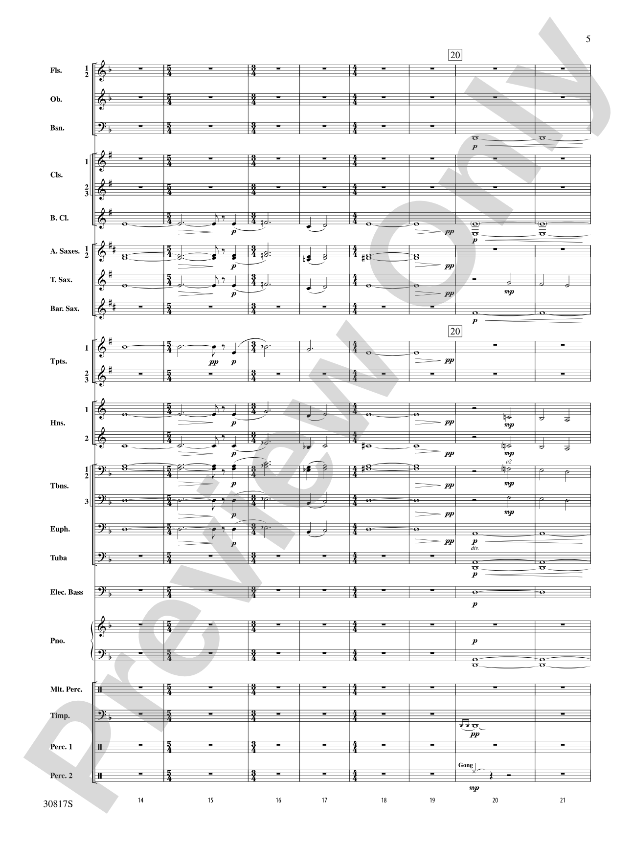 The Dark Knight, Suite from: Concert Band Conductor Score & Parts
