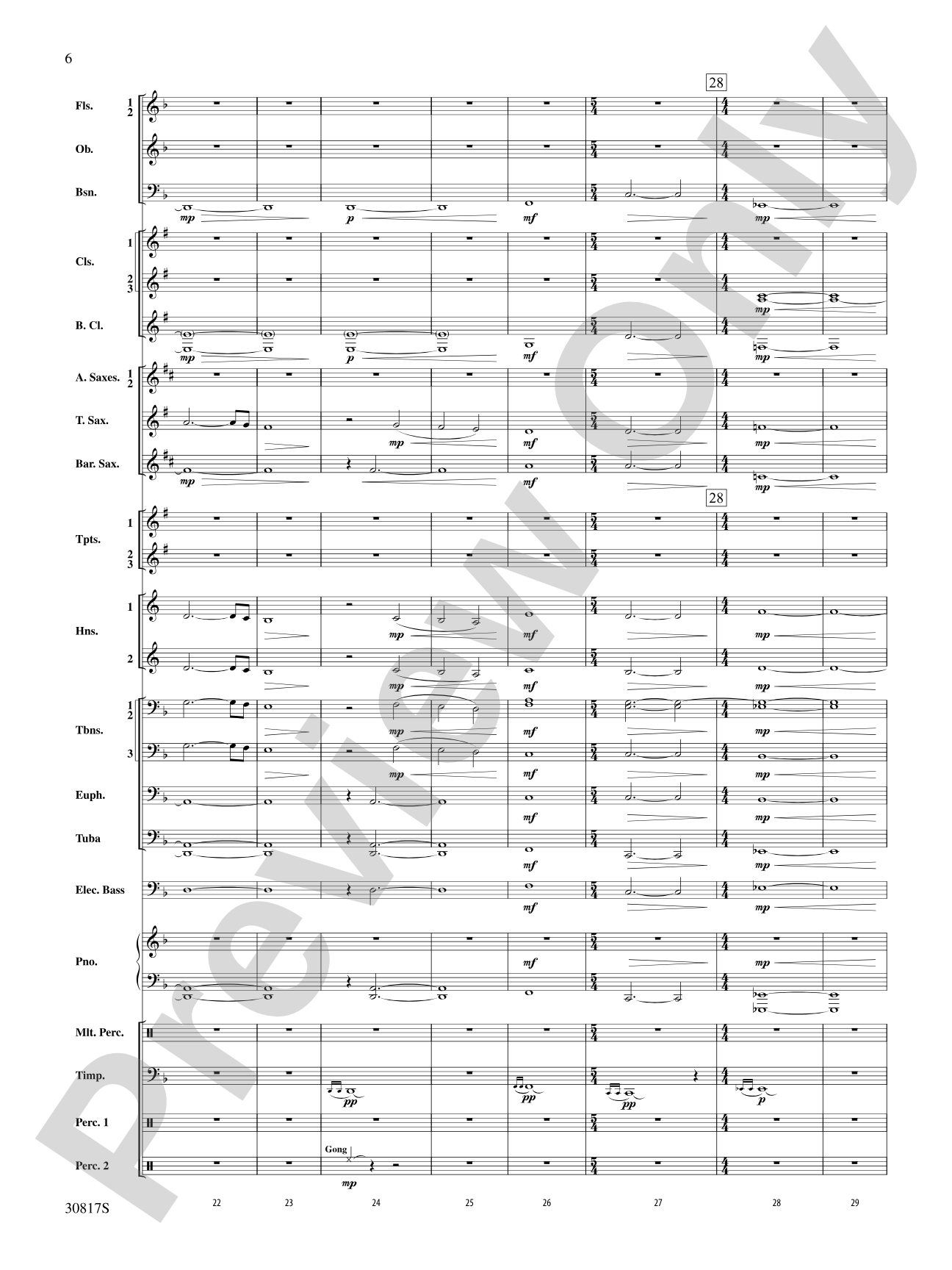 The Dark Knight, Suite from: Concert Band Conductor Score & Parts