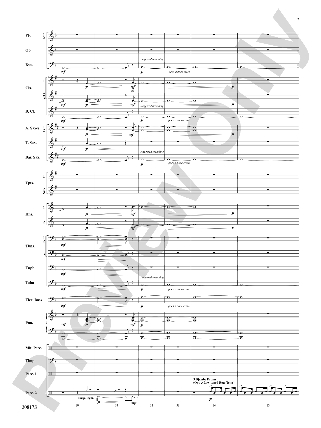 The Dark Knight, Suite from: Concert Band Conductor Score & Parts