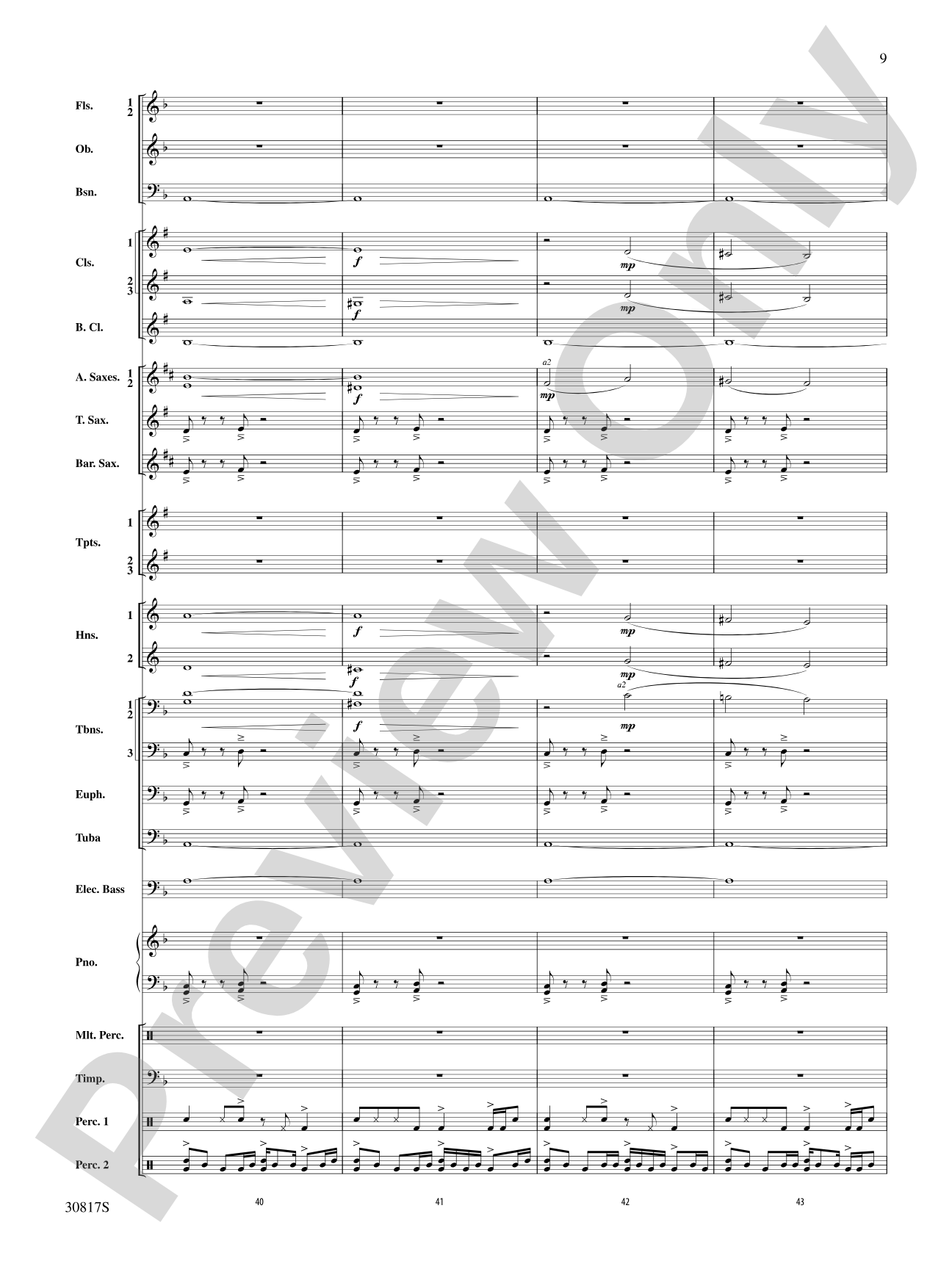 The Dark Knight, Suite from: Concert Band Conductor Score & Parts