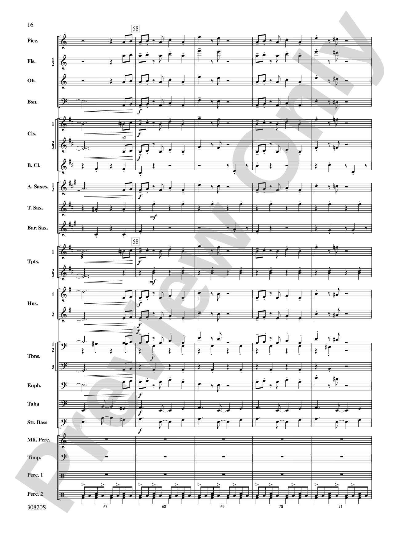 Harry Potter and the Half-Blood Prince, Suite from: Score