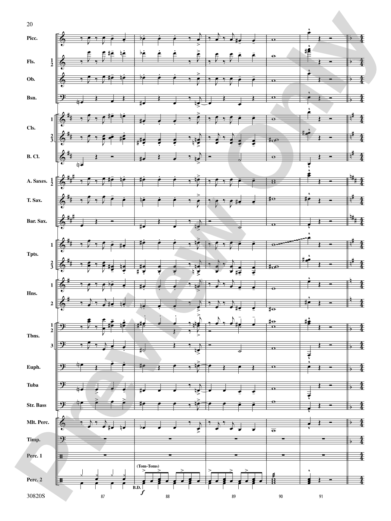 Harry Potter and the Half-Blood Prince, Suite from: Score