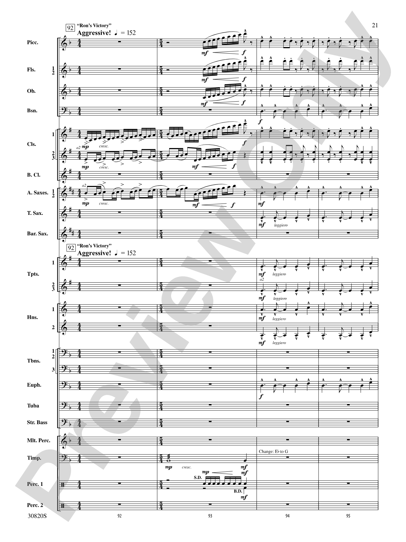 Harry Potter and the Half-Blood Prince, Suite from: Score