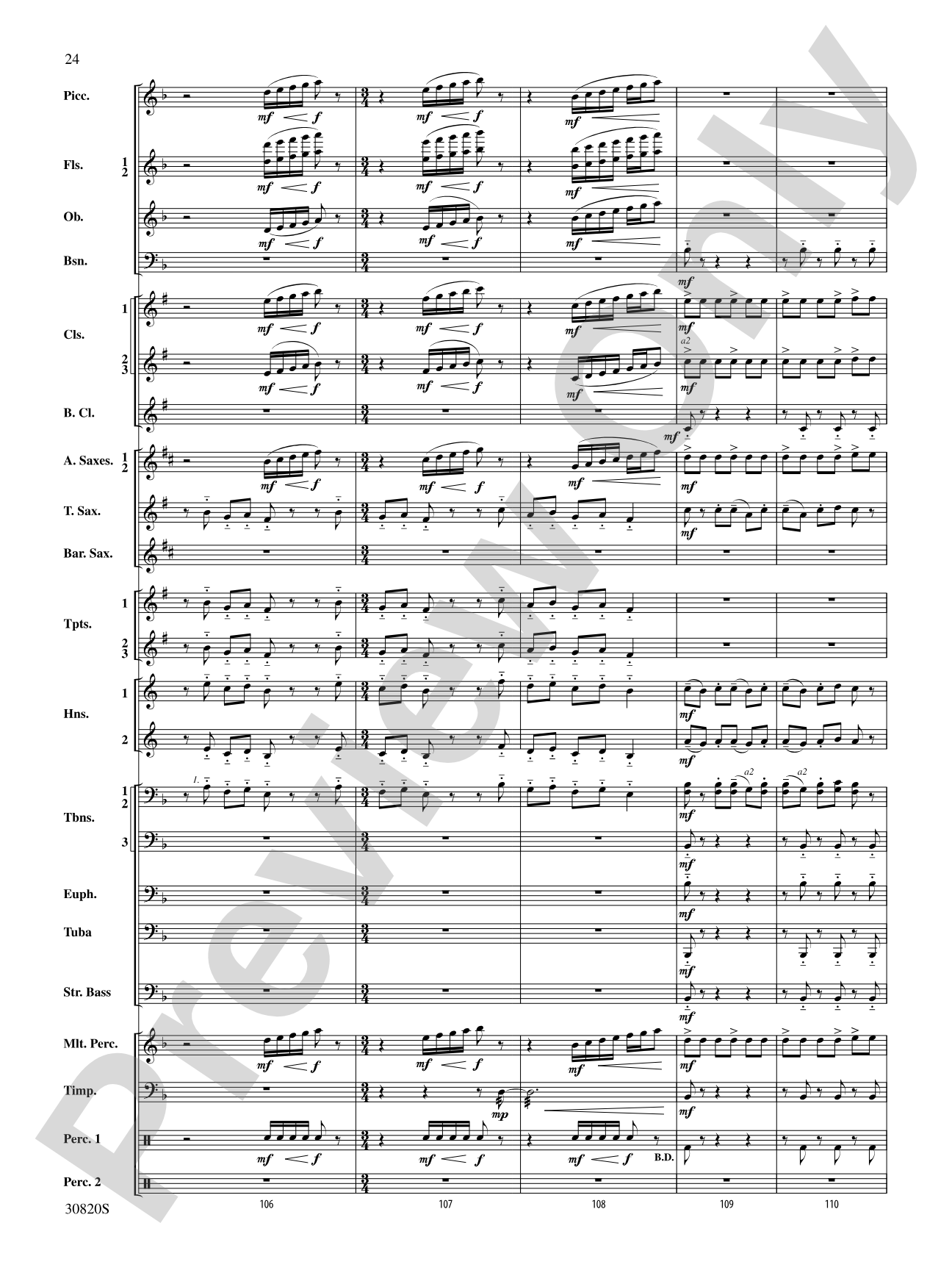 Harry Potter and the Half-Blood Prince, Suite from: Score