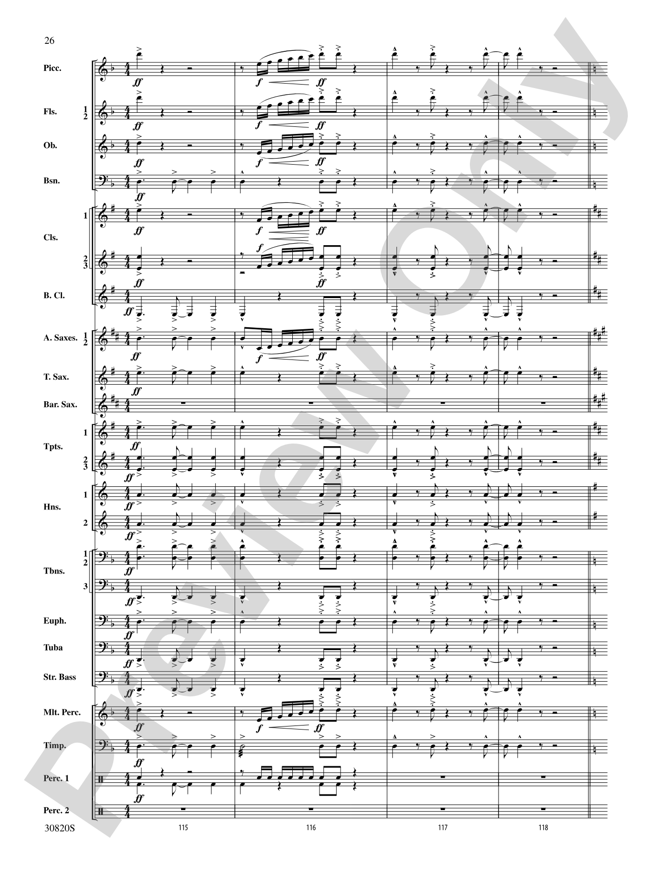 Harry Potter and the Half-Blood Prince, Suite from: Score