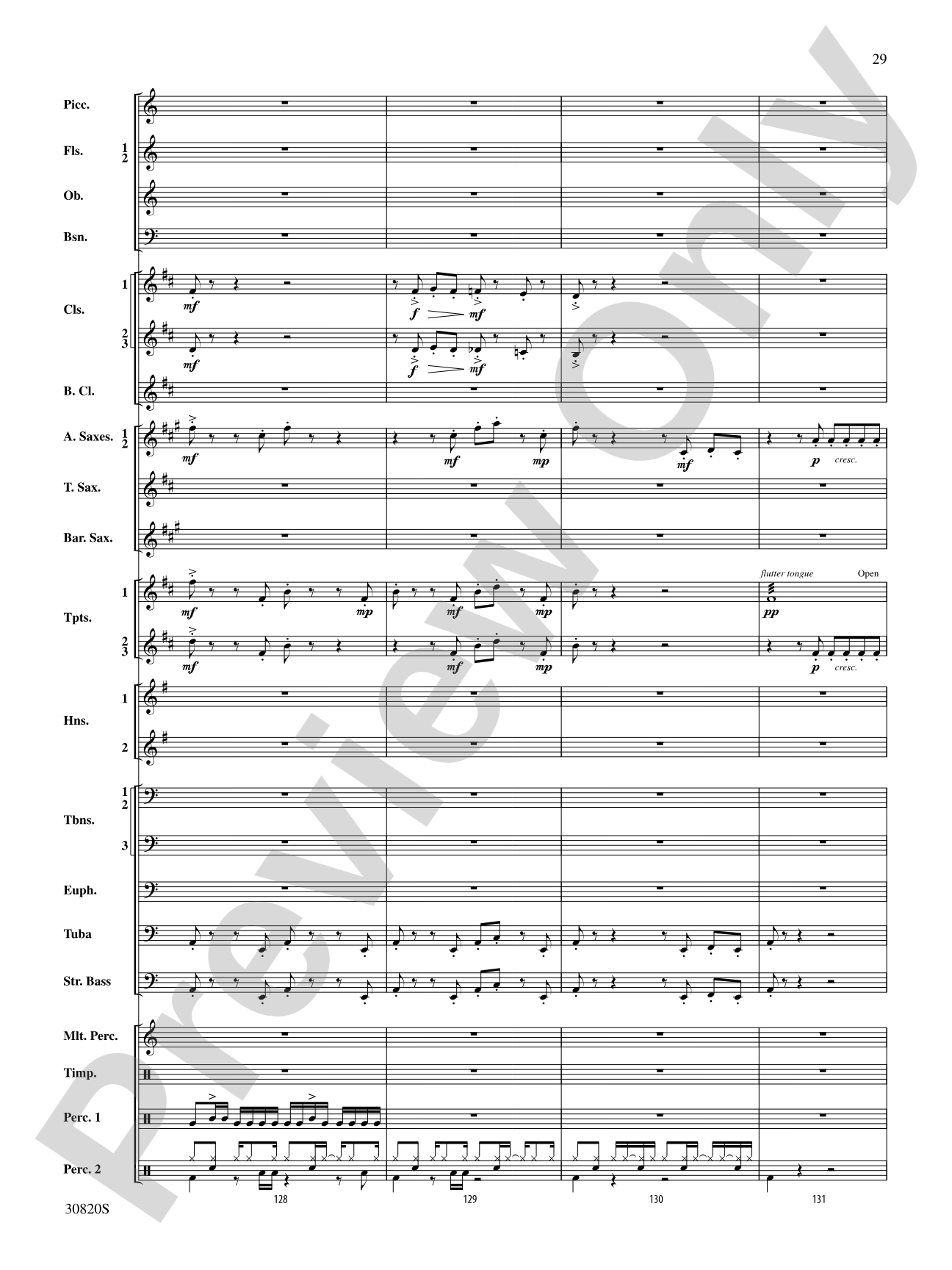 Harry Potter and the Half-Blood Prince, Suite from: Score
