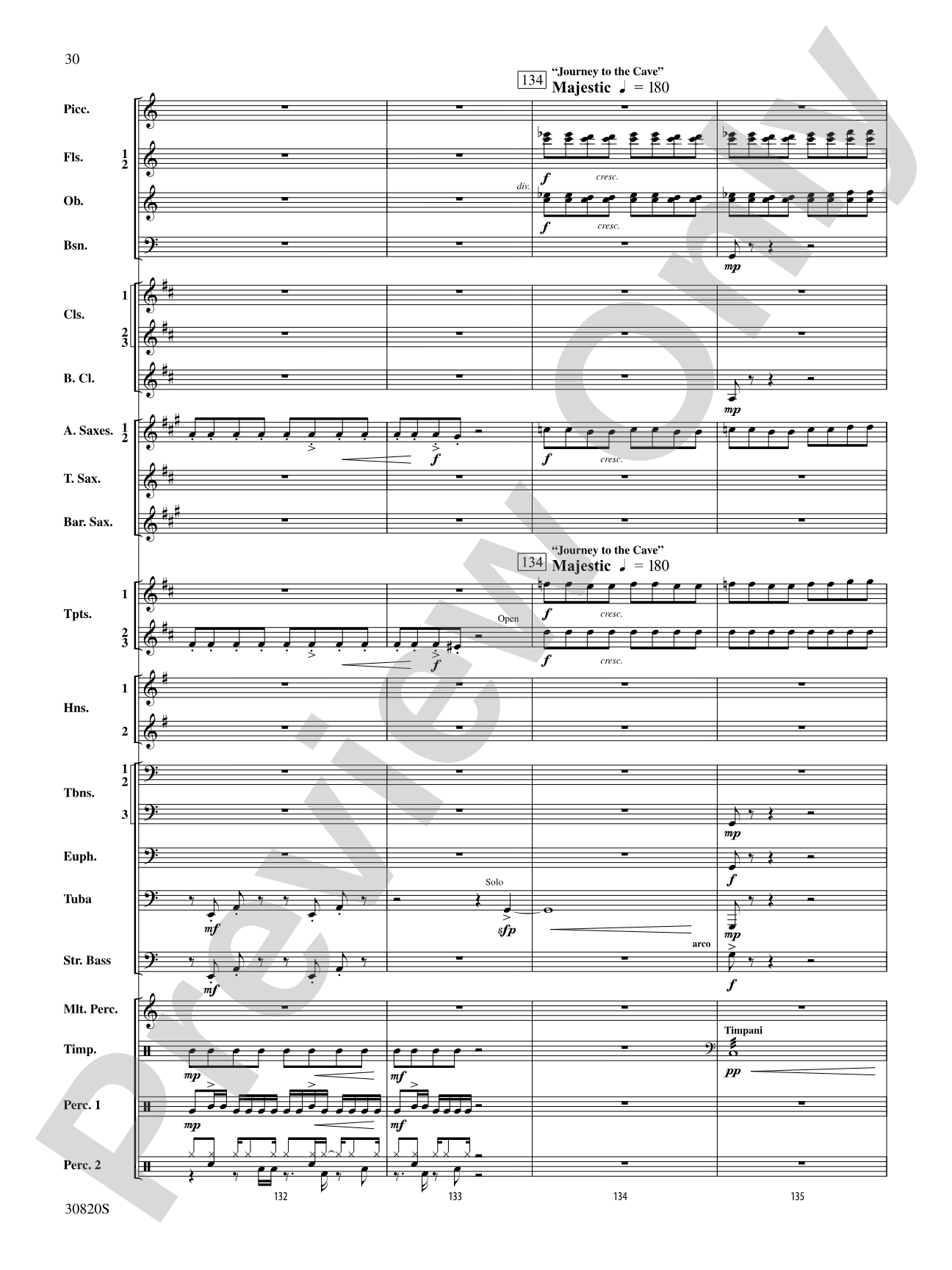 Harry Potter and the Half-Blood Prince, Suite from: Score