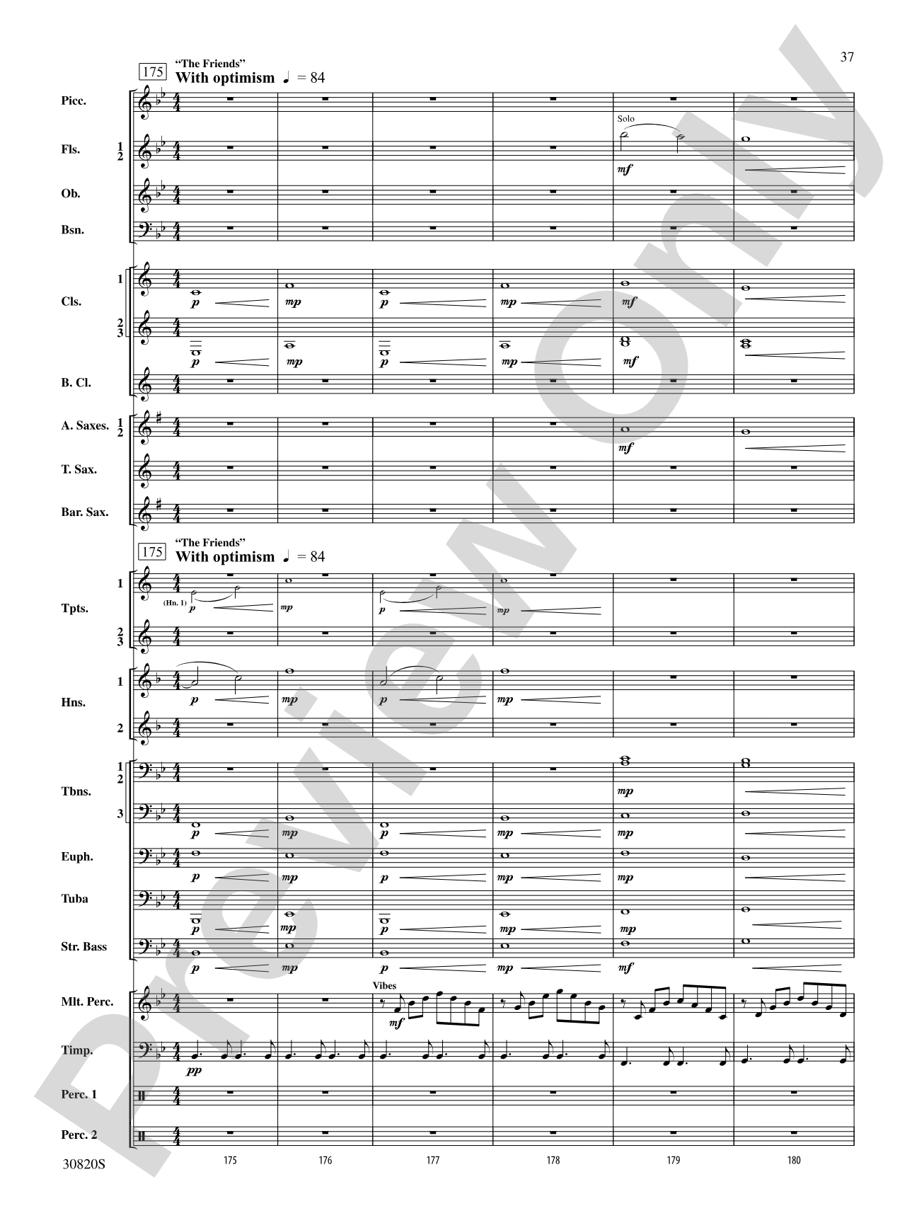 Harry Potter and the Half-Blood Prince, Suite from: Score