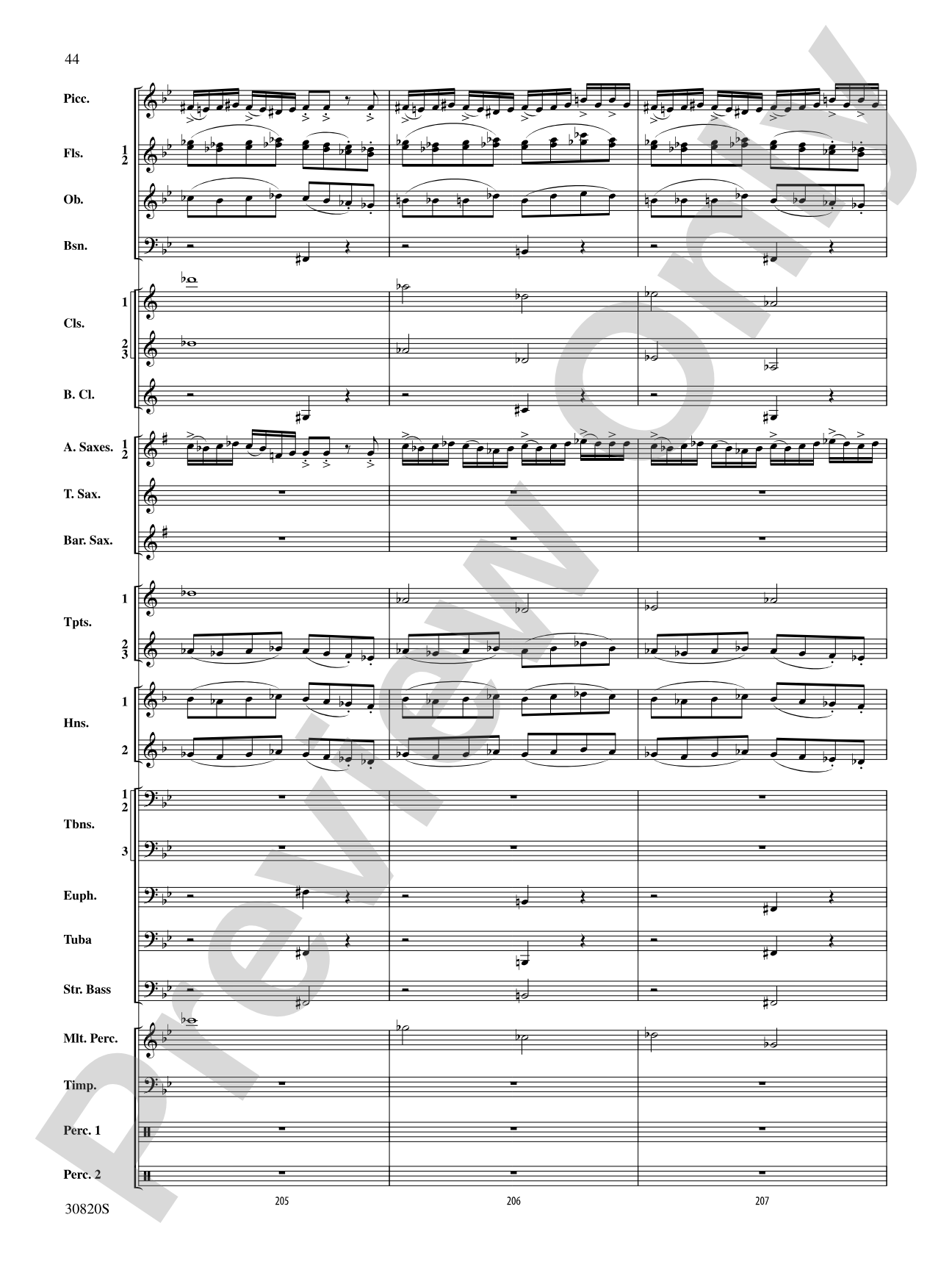 Harry Potter and the Half-Blood Prince, Suite from: Score