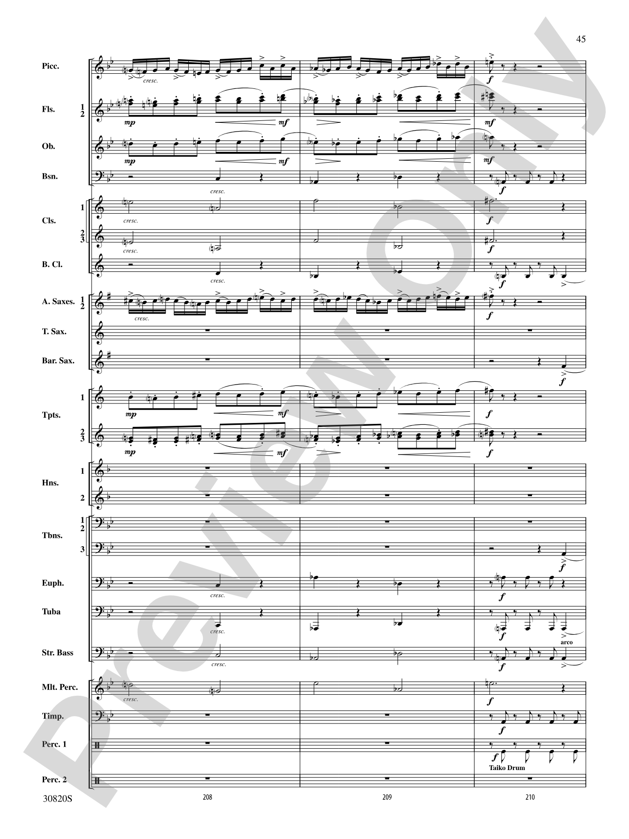 Harry Potter and the Half-Blood Prince, Suite from: Score