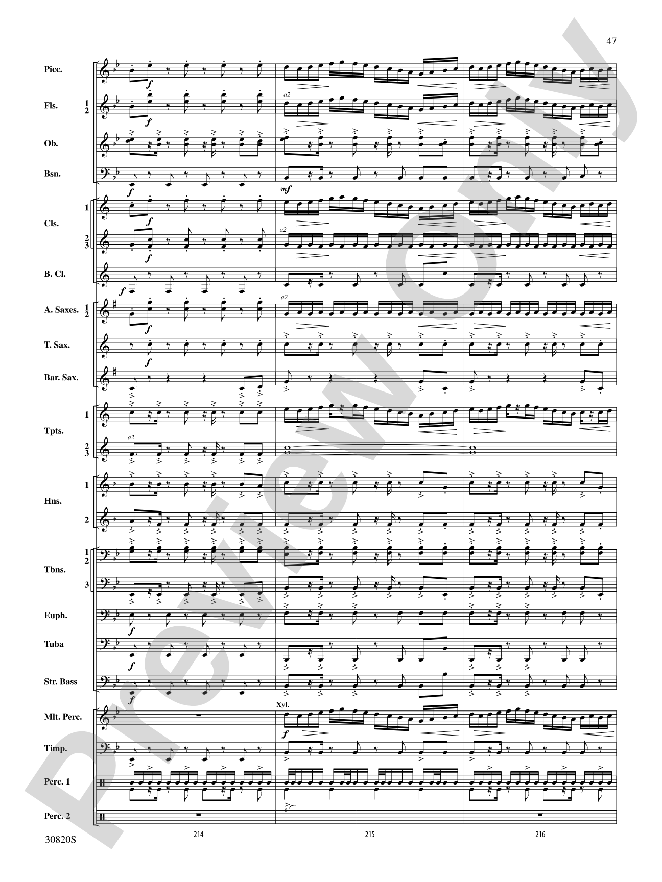 Harry Potter and the Half-Blood Prince, Suite from: Score