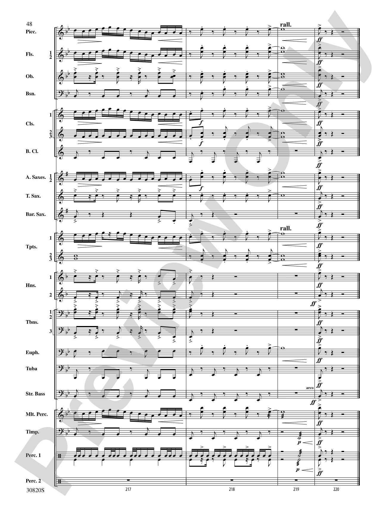 Harry Potter and the Half-Blood Prince, Suite from: Score