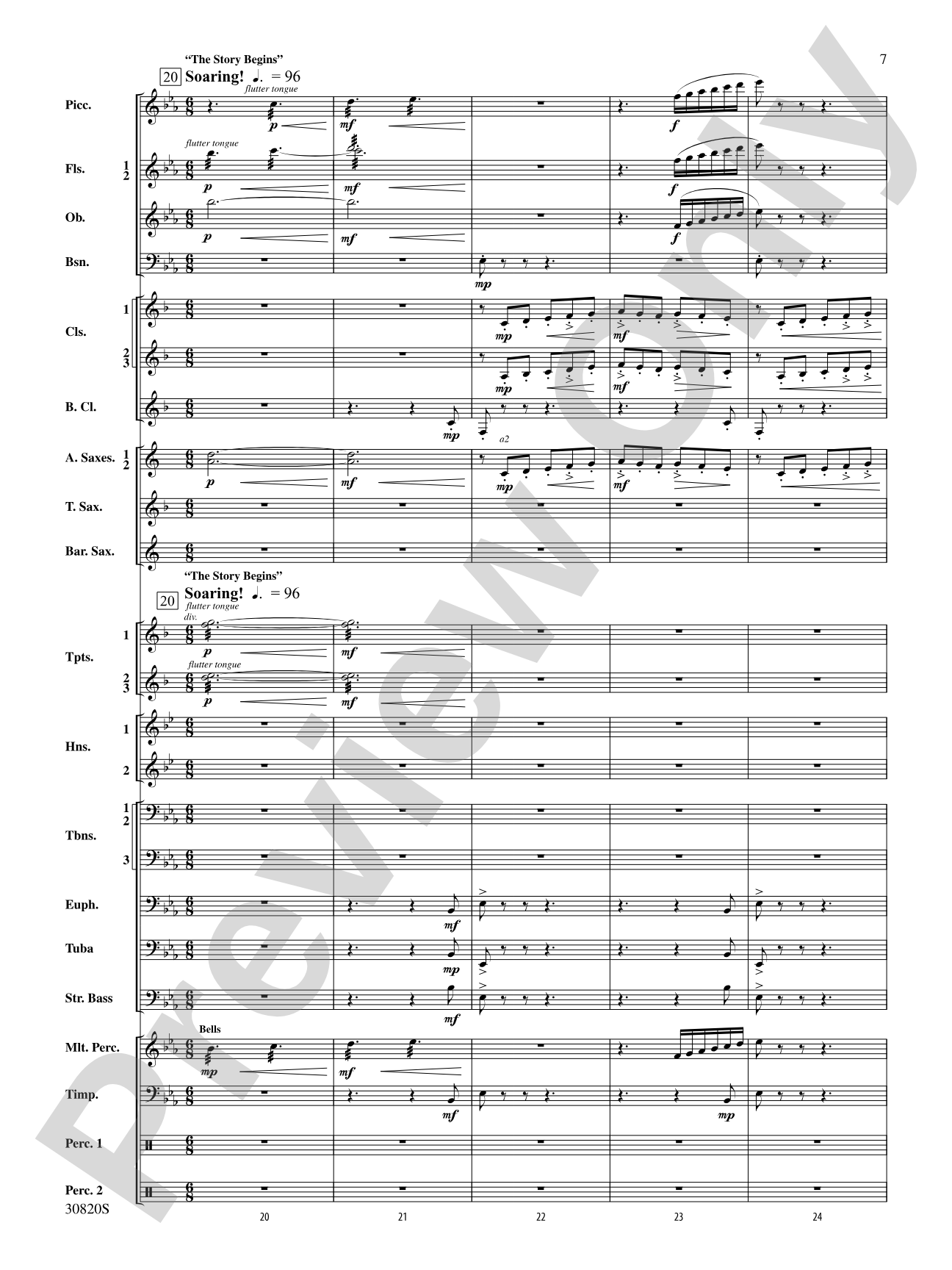 Harry Potter and the Half-Blood Prince, Suite from: Score