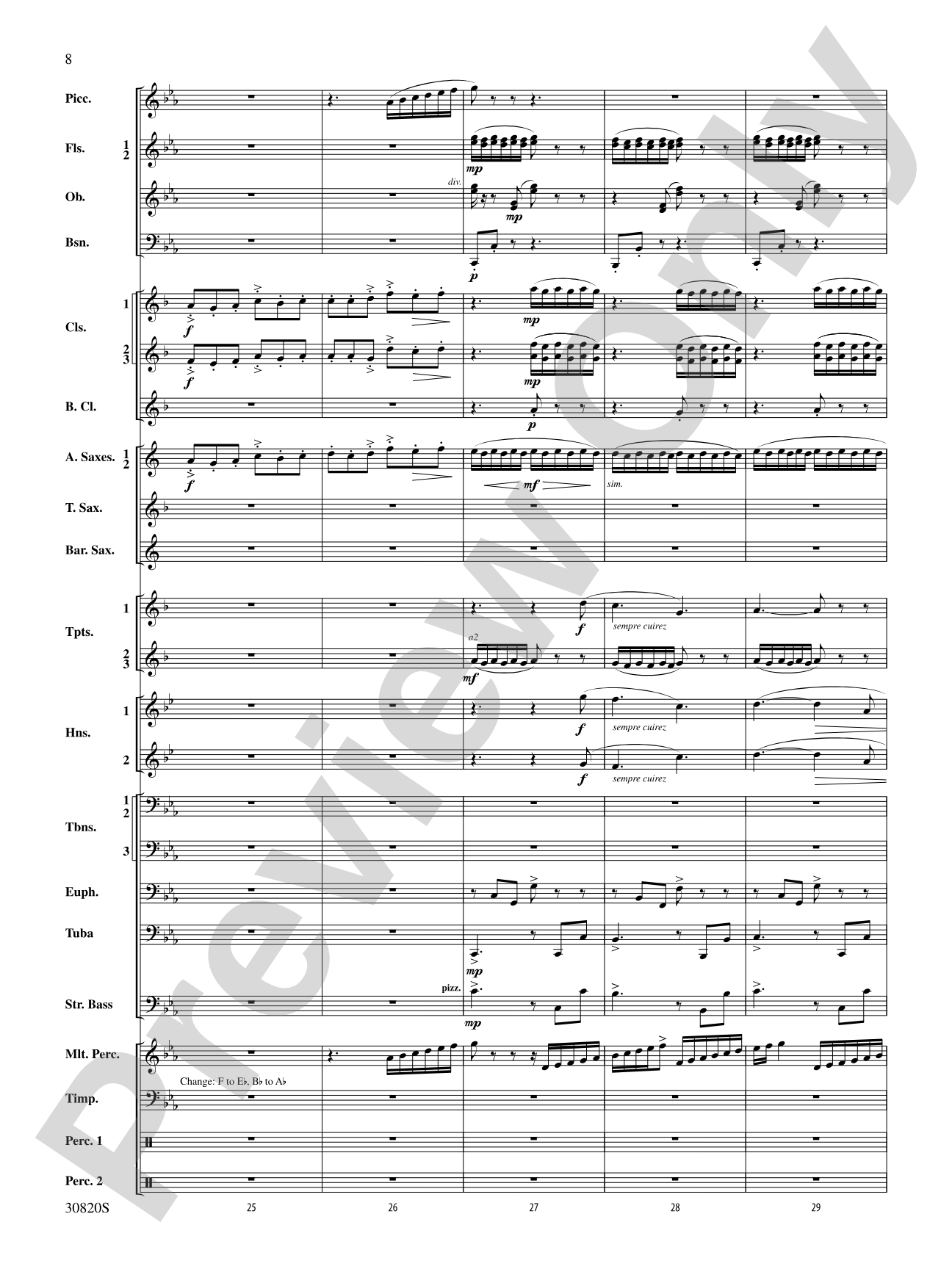 Harry Potter and the Half-Blood Prince, Suite from: Score