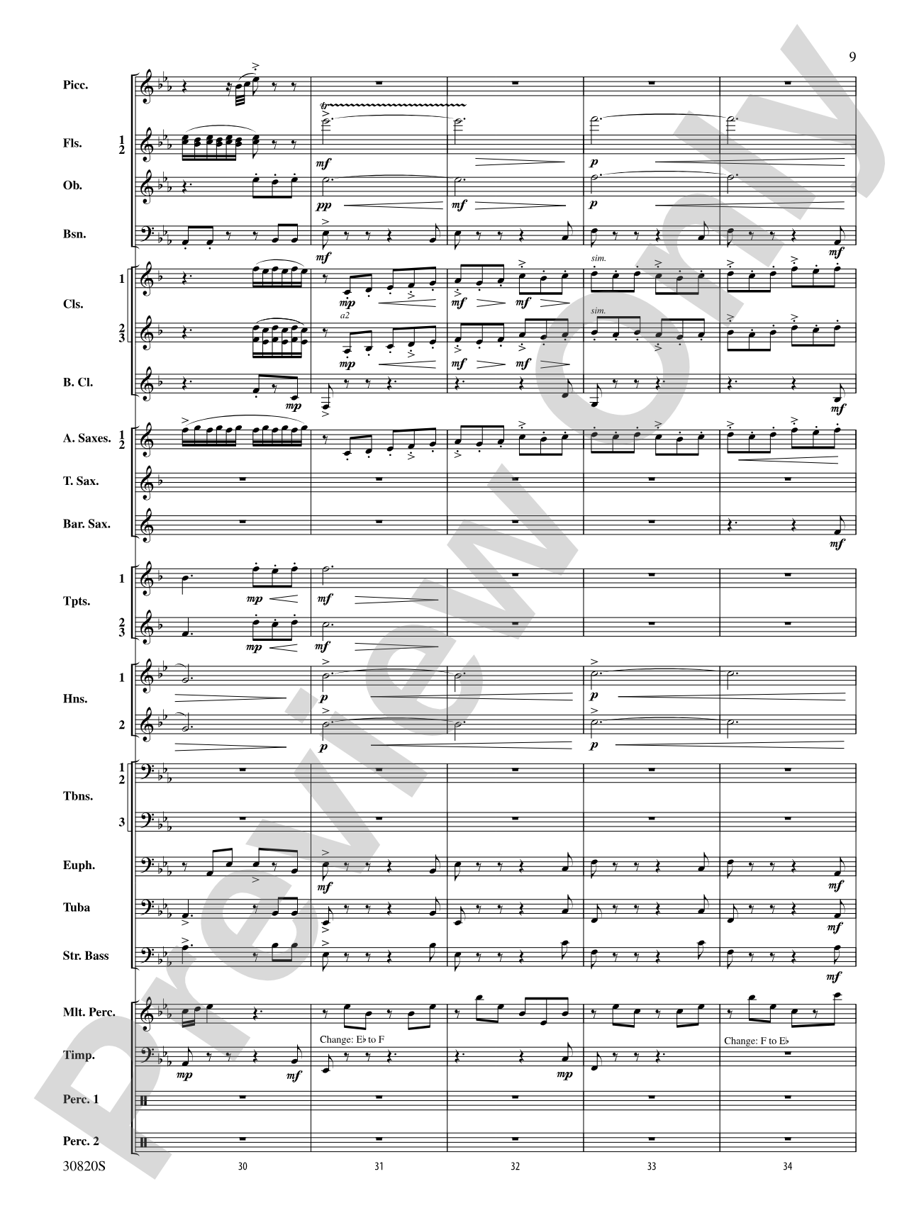 Harry Potter and the Half-Blood Prince, Suite from: Score