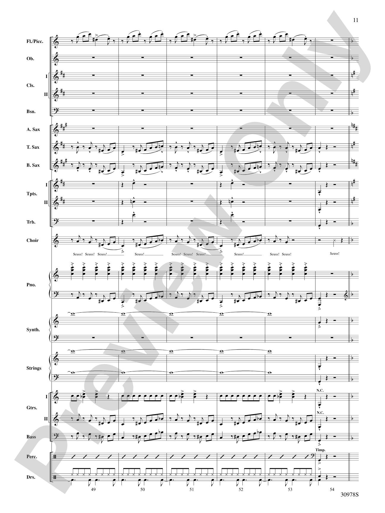 Seussical the Musical: A Choral Medley: Choral SoundPax