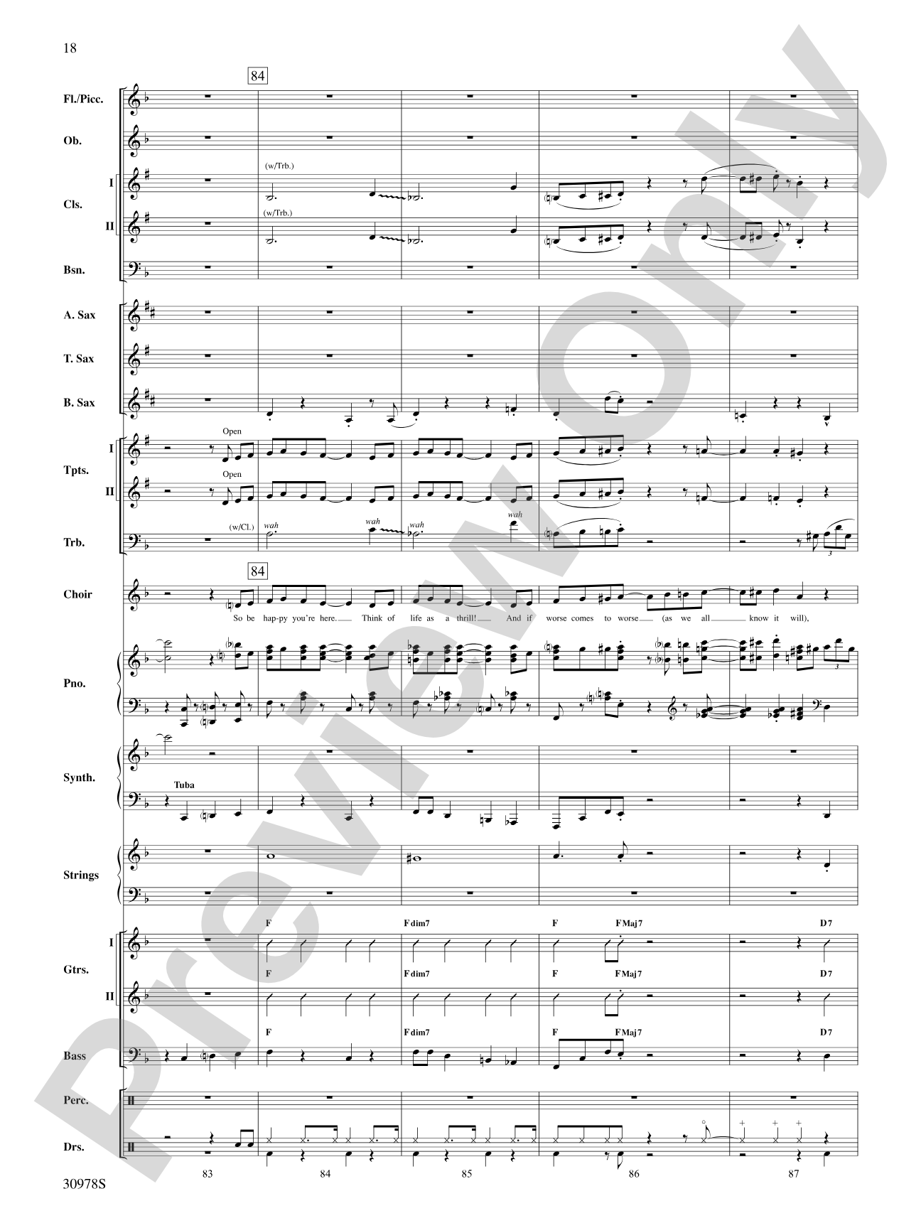 Seussical the Musical: A Choral Medley: Choral SoundPax