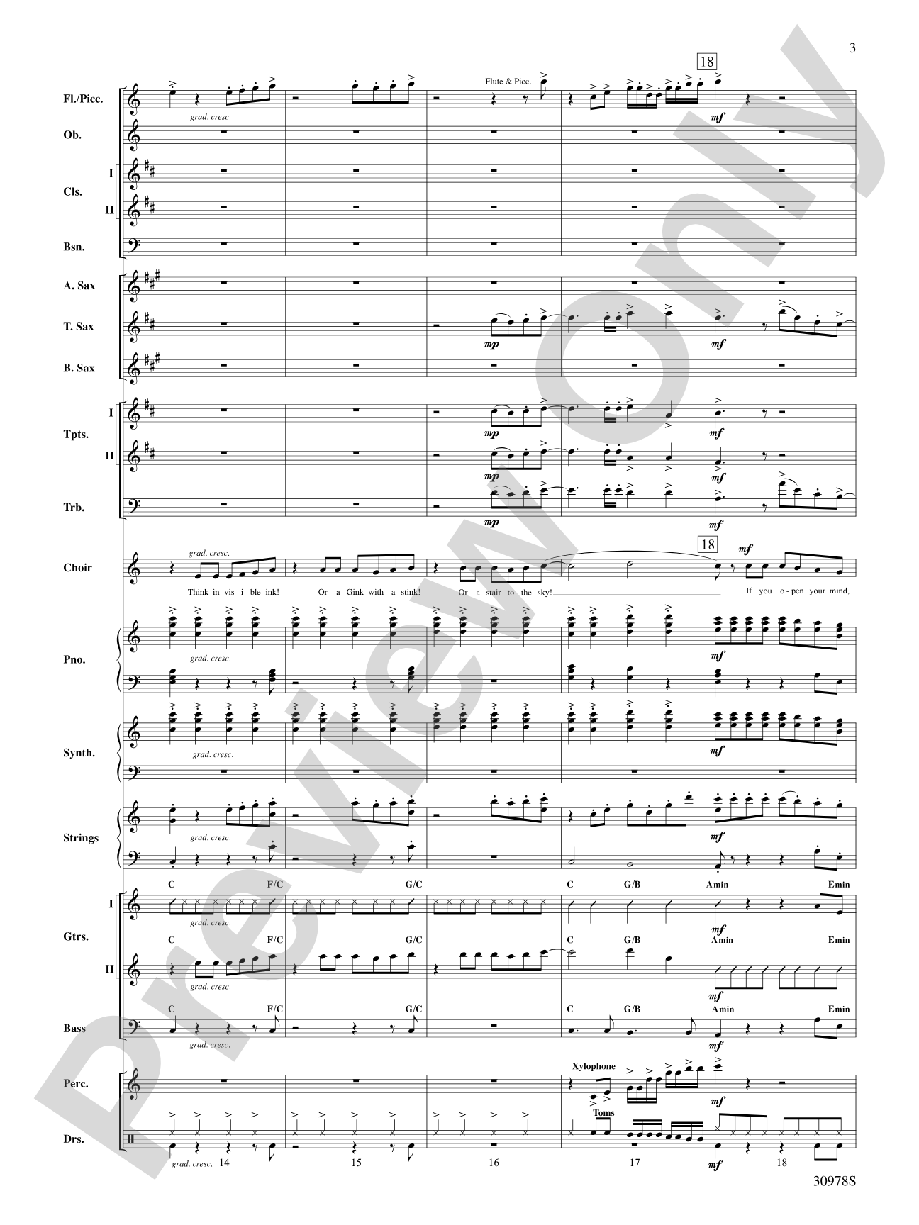 Seussical the Musical: A Choral Medley: Choral SoundPax