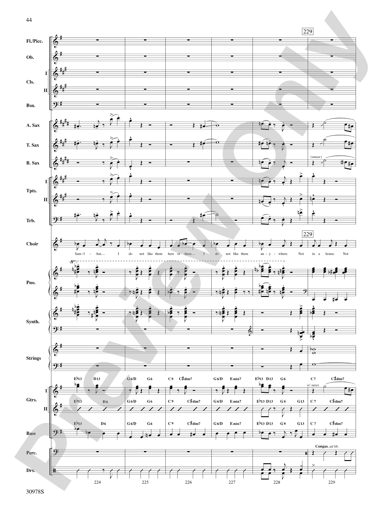 Seussical the Musical: A Choral Medley: Choral SoundPax