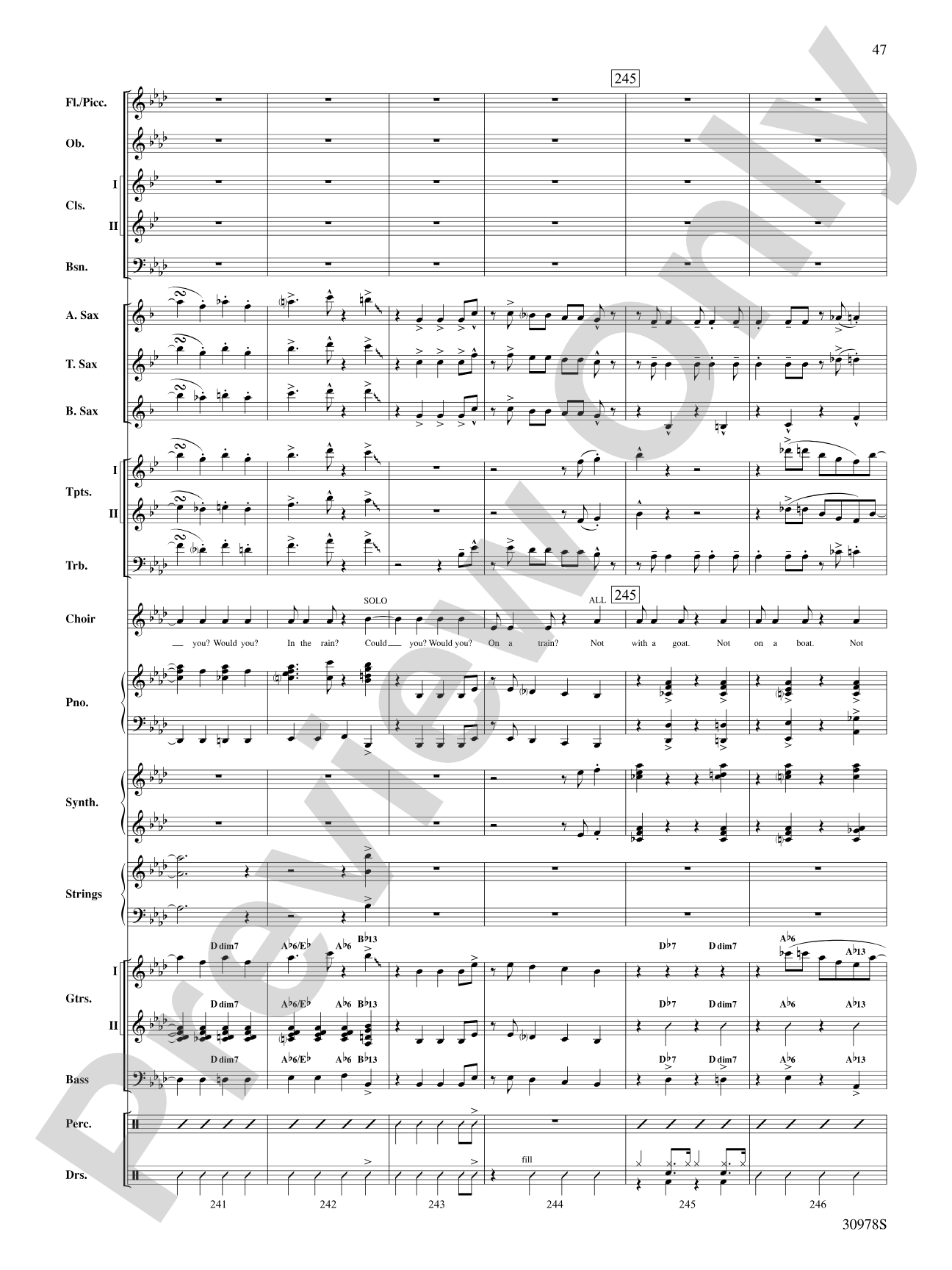 Seussical the Musical: A Choral Medley: Choral SoundPax