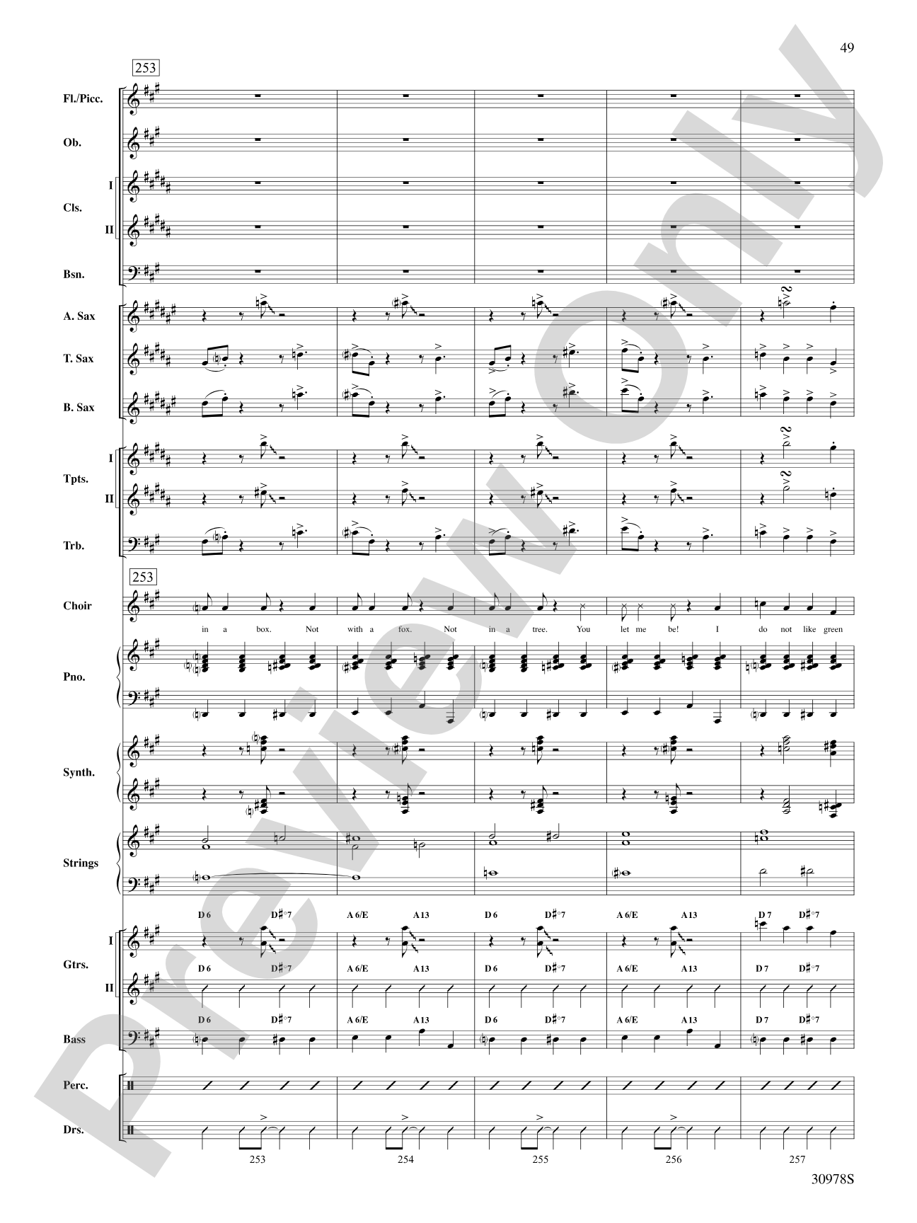 Seussical the Musical: A Choral Medley: Choral SoundPax