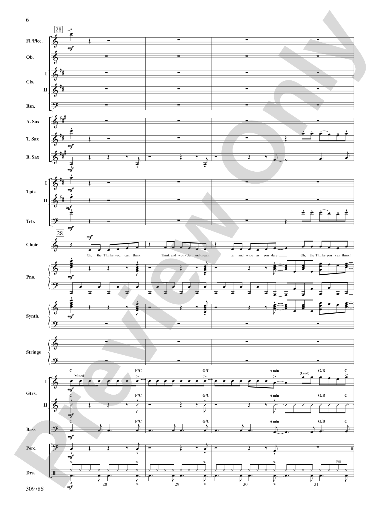 Seussical the Musical: A Choral Medley: Choral SoundPax
