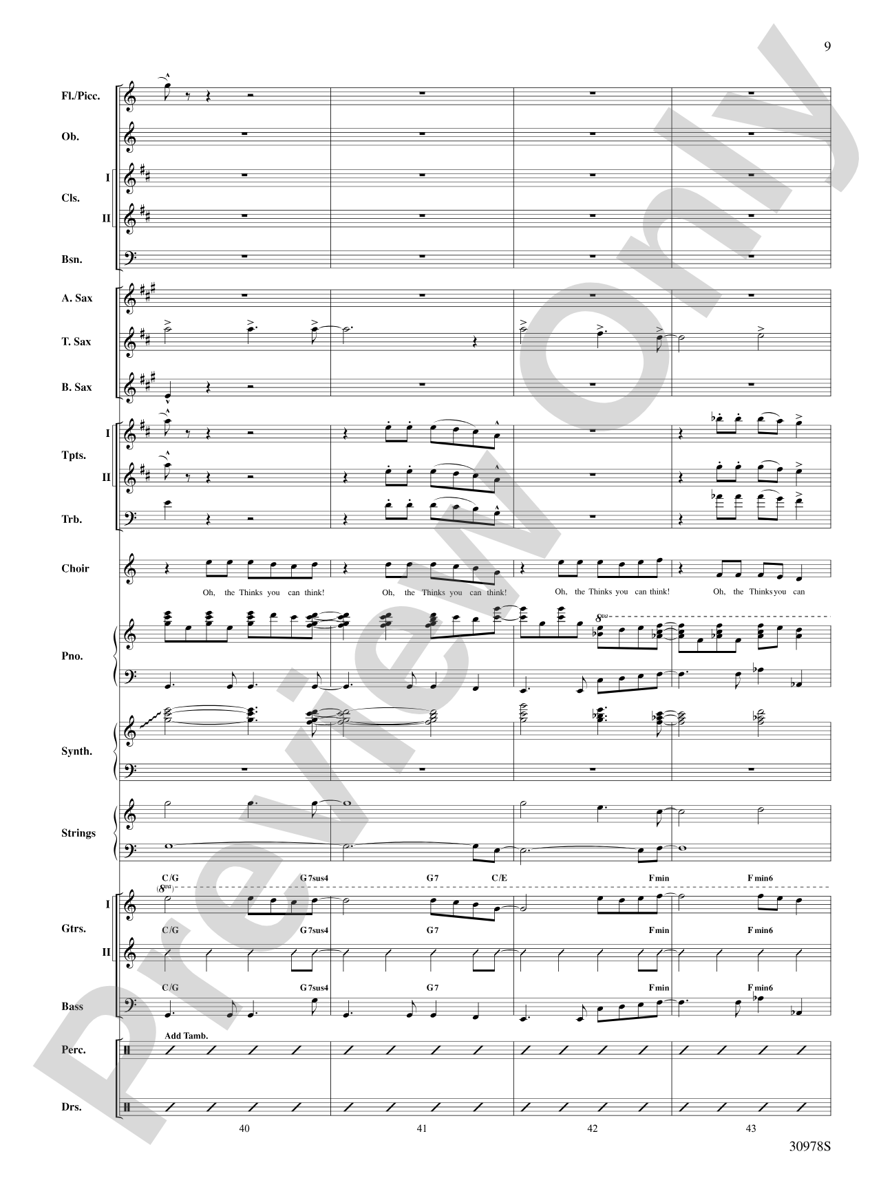Seussical the Musical: A Choral Medley: Choral SoundPax