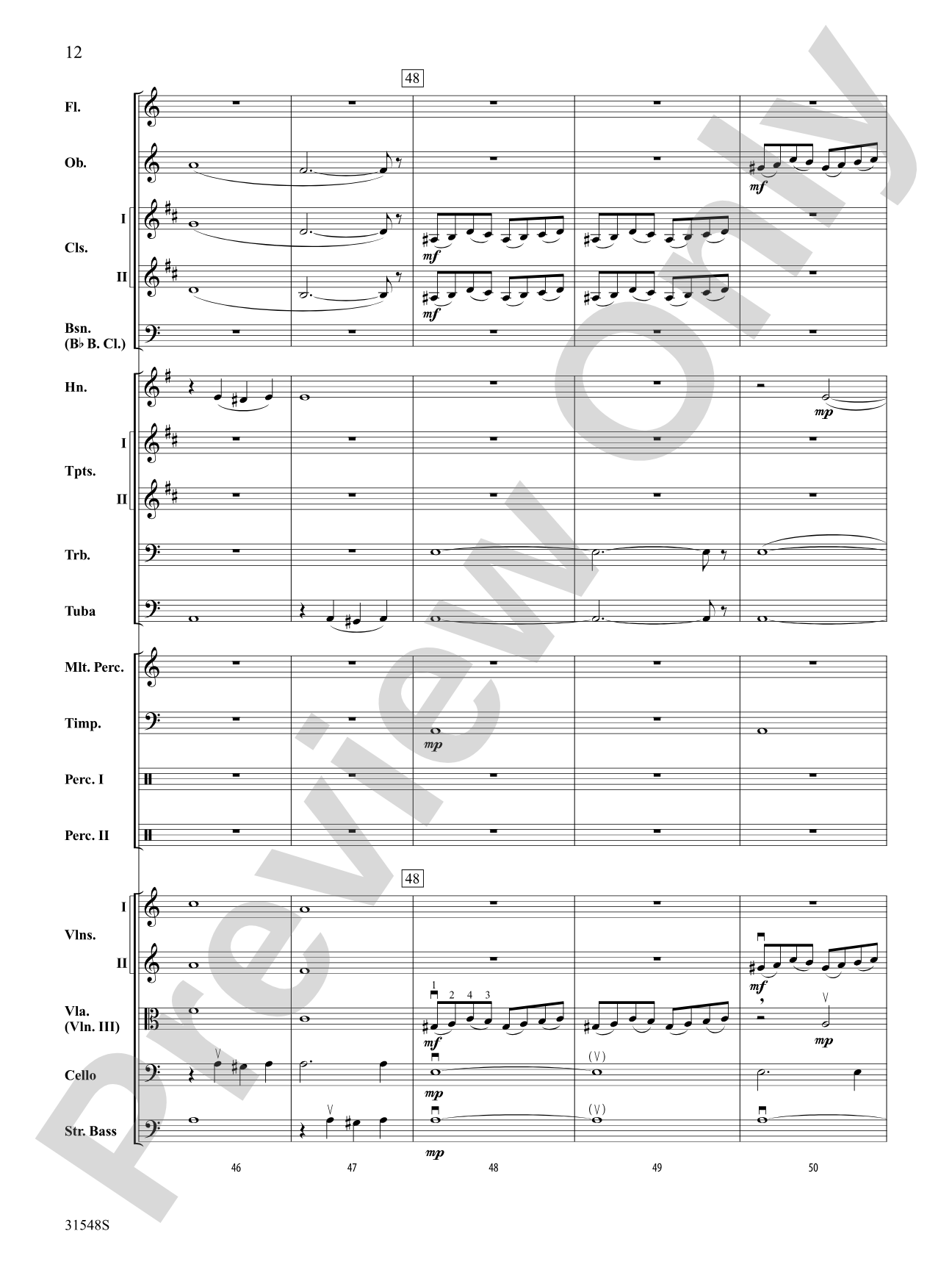 The Dark Knight, Selections from: Full Orchestra Conductor Score & Parts