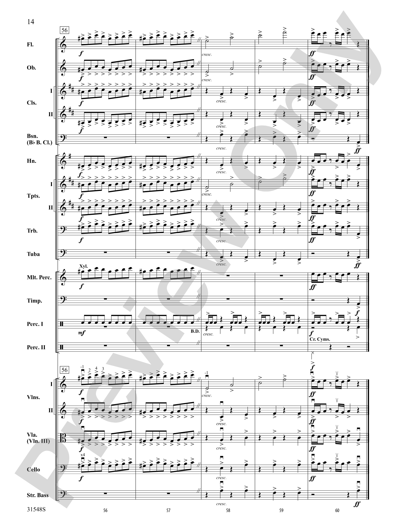 The Dark Knight, Selections from: Full Orchestra Conductor Score & Parts